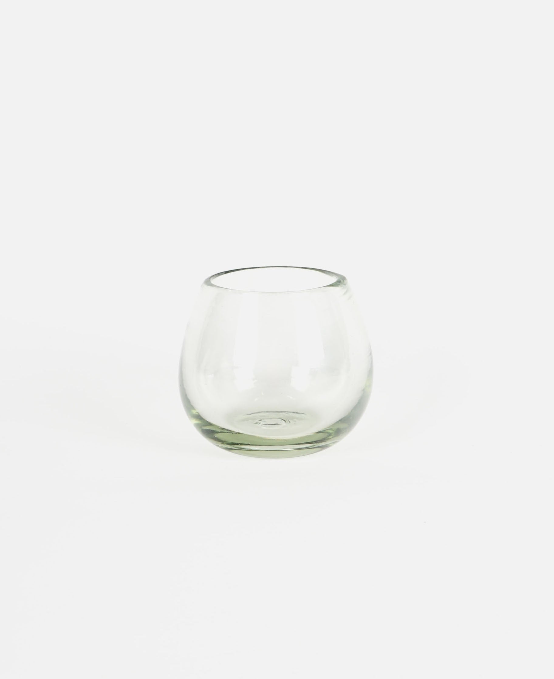 Handblown Mexican Glass Round