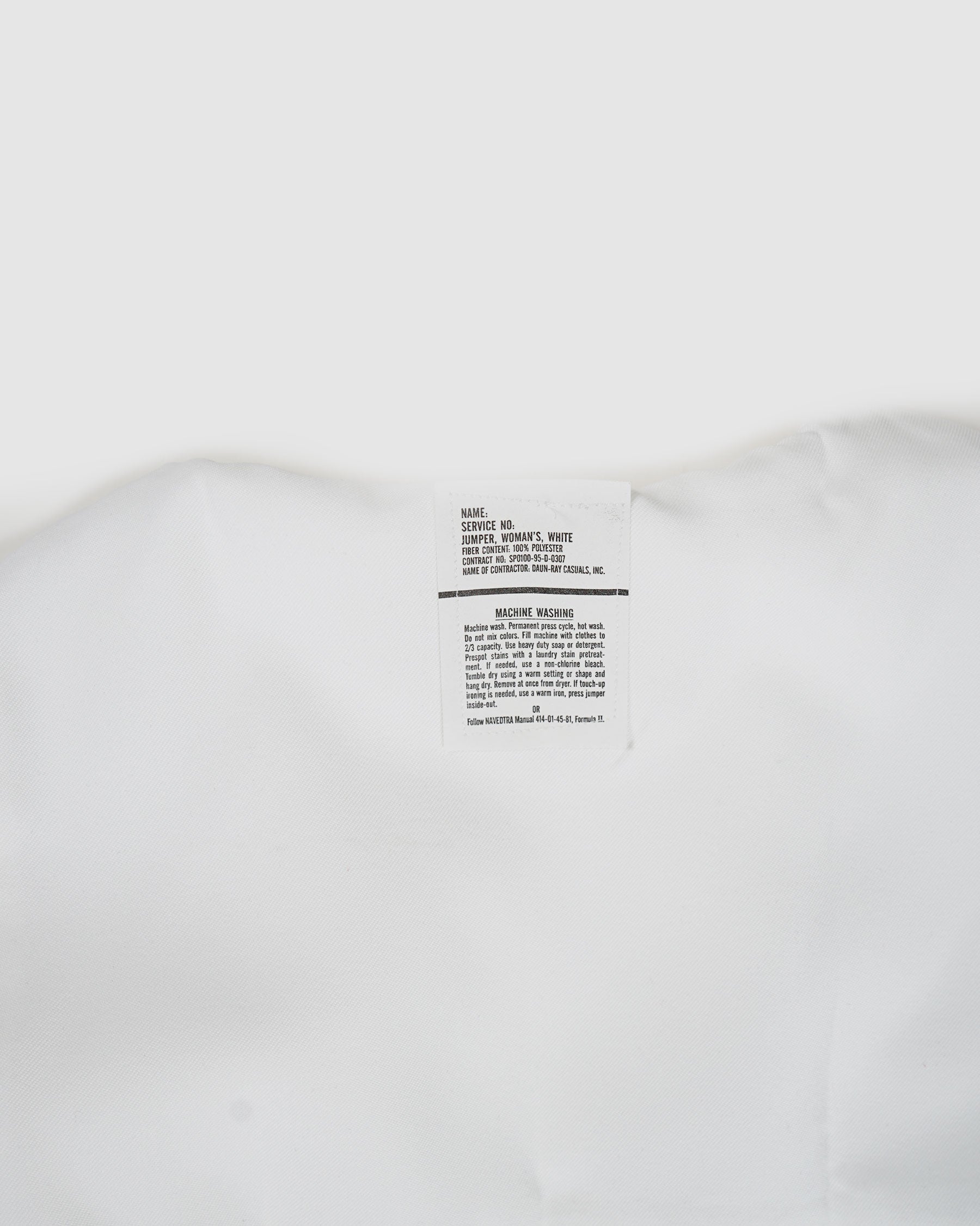 White Pullover Jumper