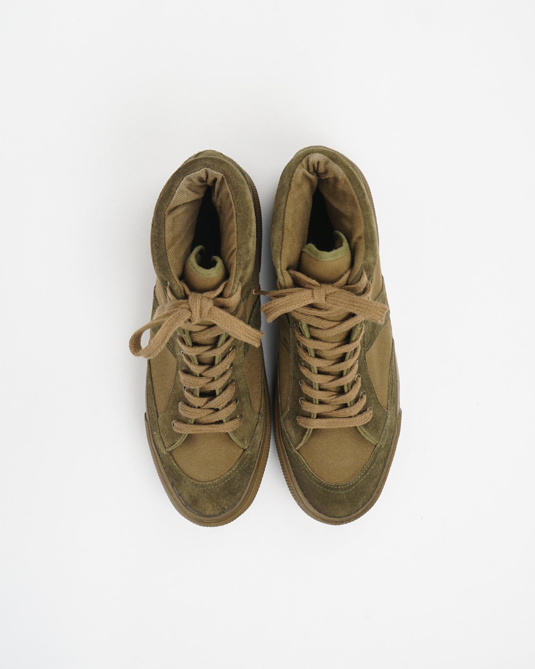 Suede High Top Sneaker