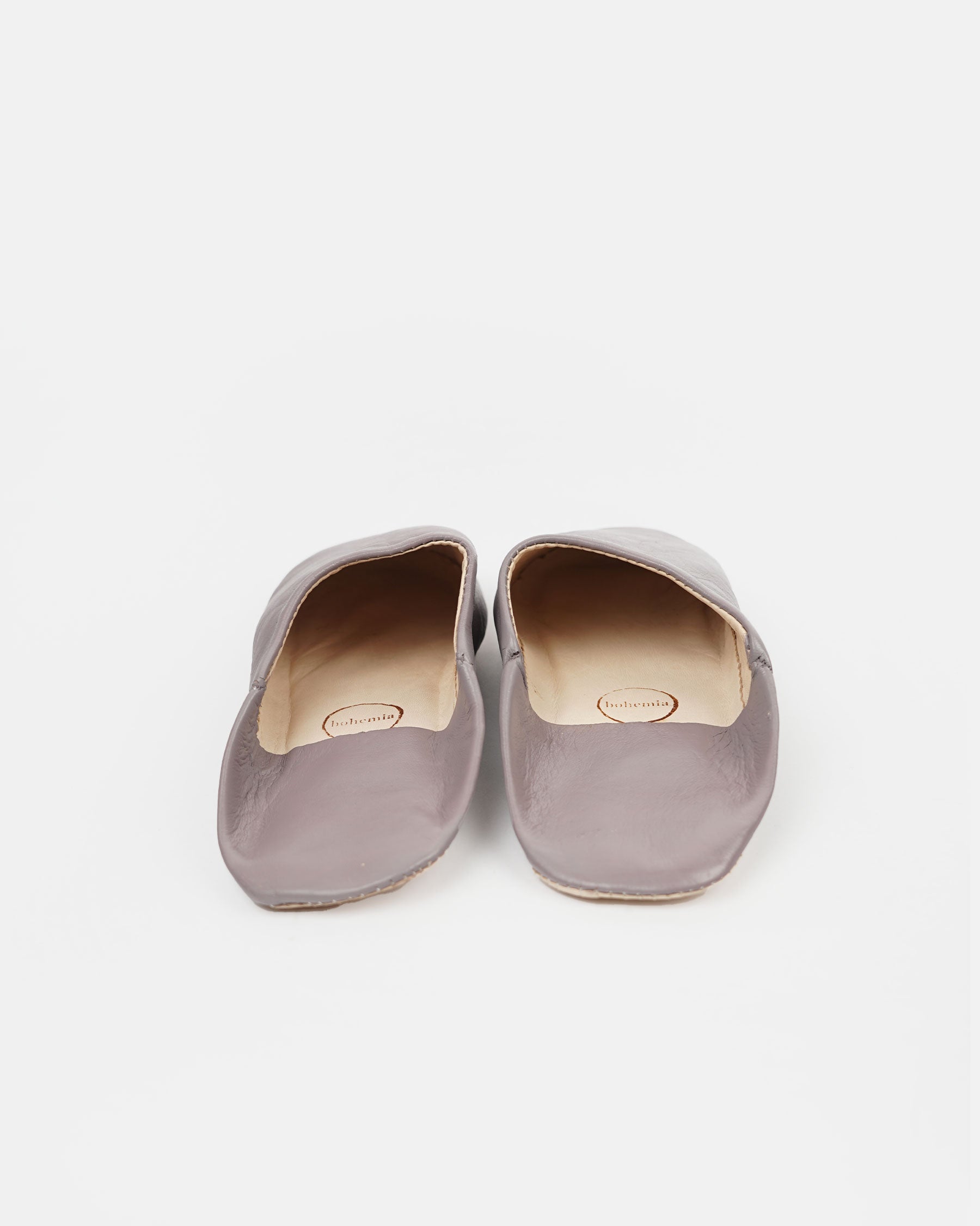 Moroccan Babouche Basic Slippers / Violet