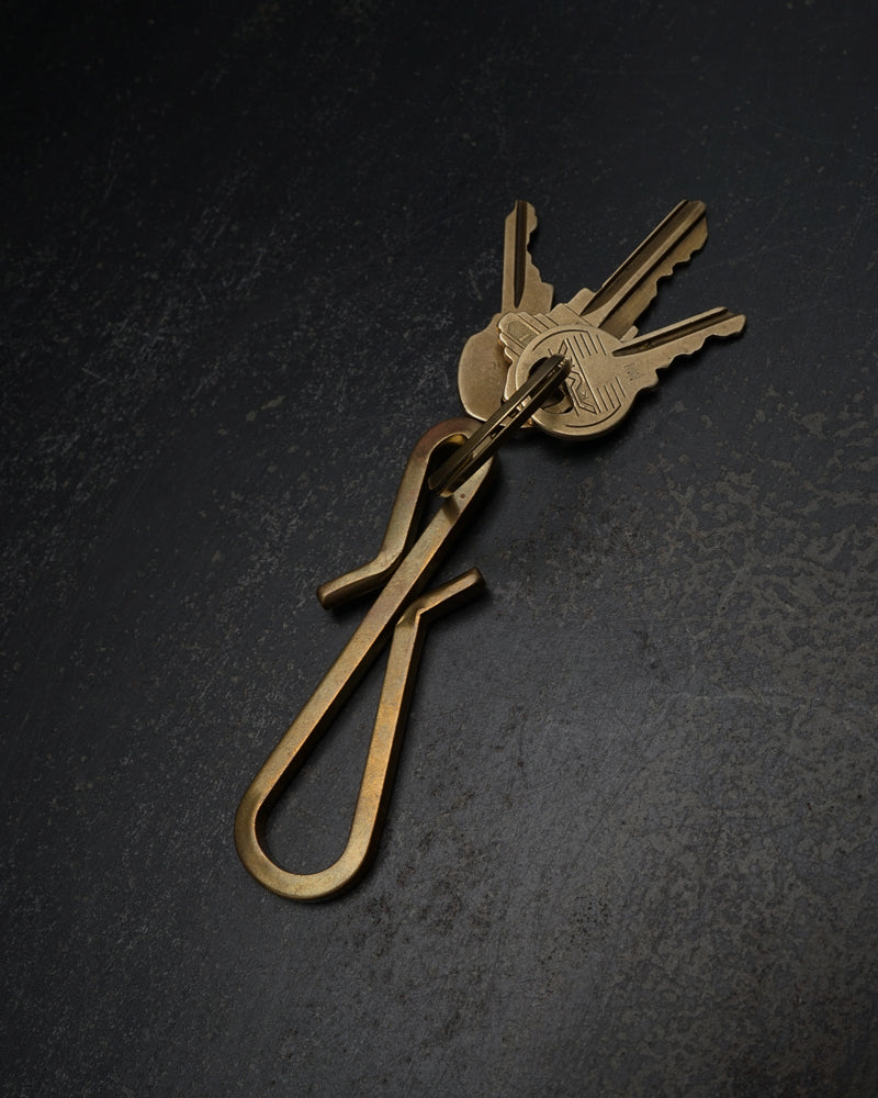 Brass Key Hook Set