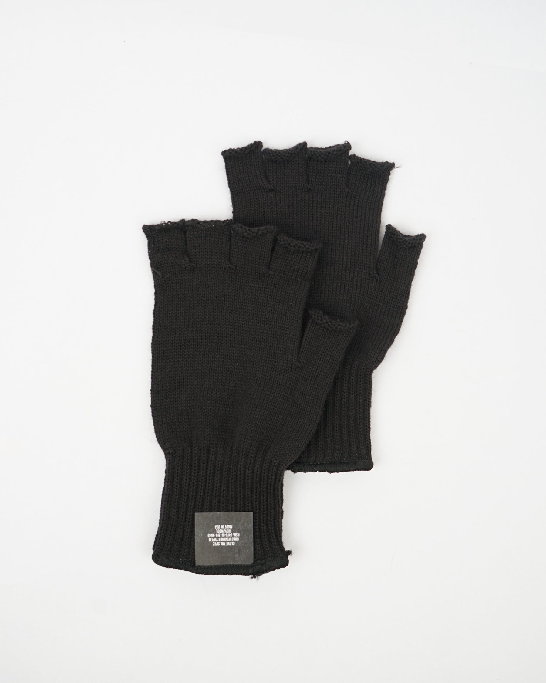 Wool Finger Less Gloves