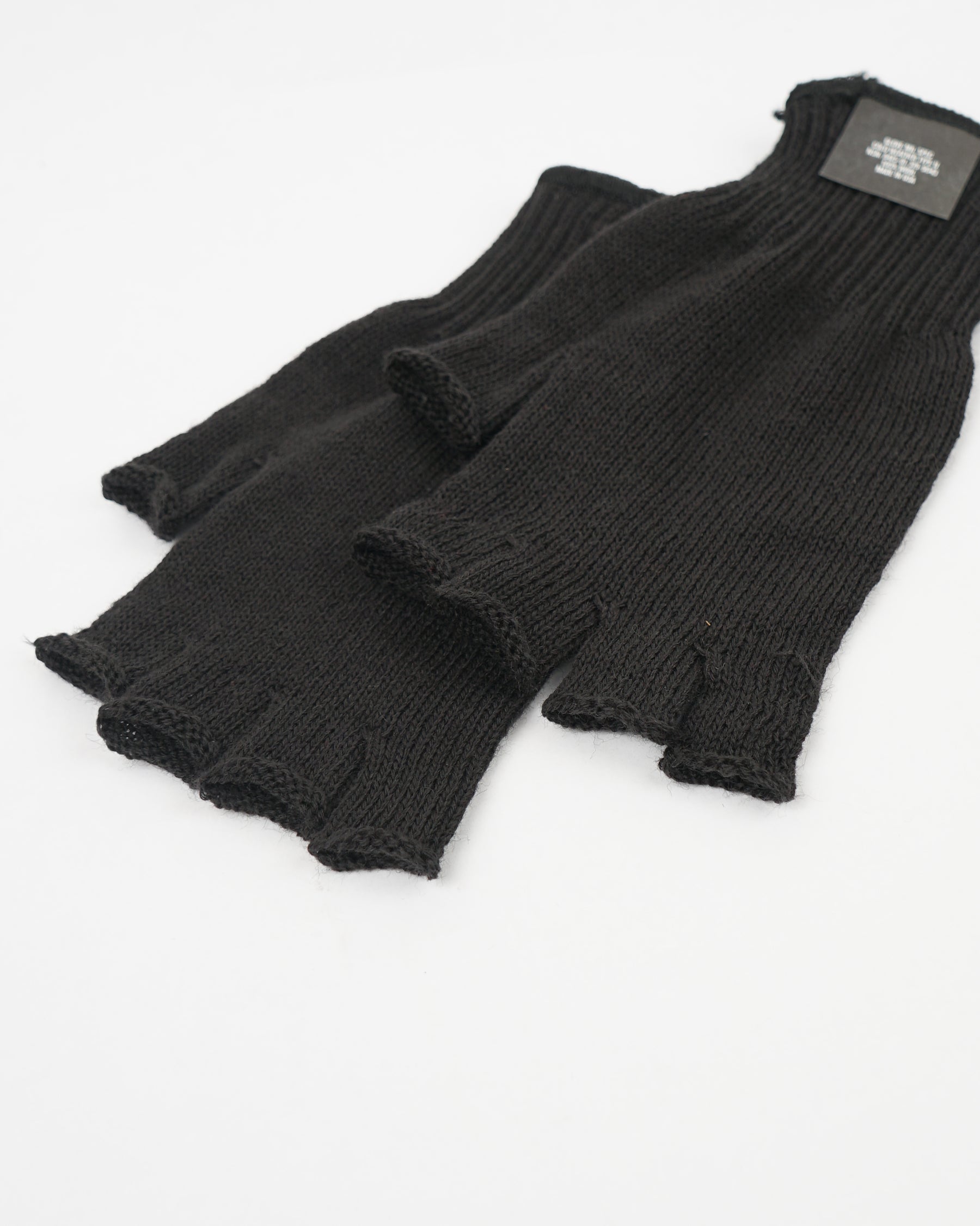 Wool Finger Less Gloves