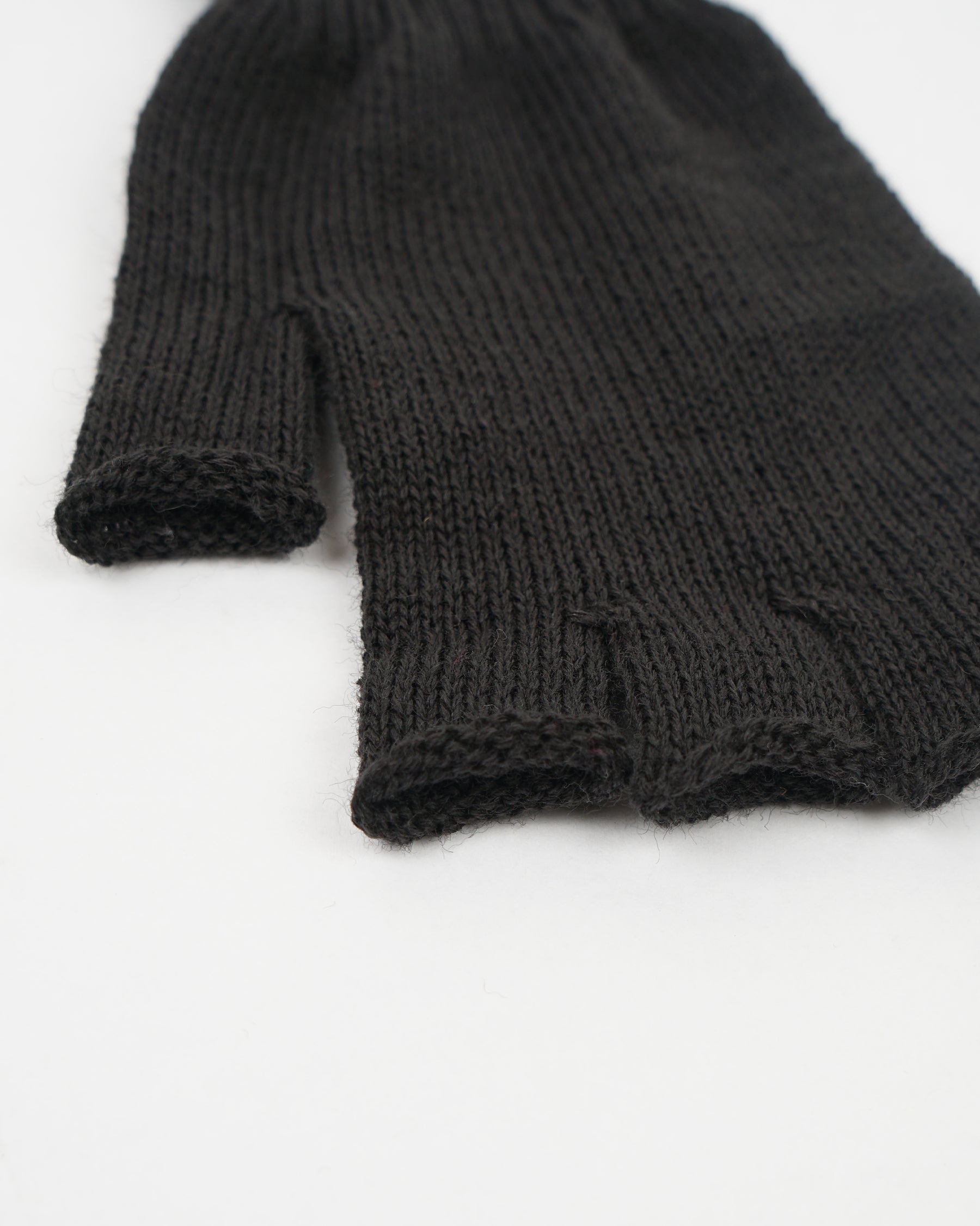 Wool Finger Less Gloves