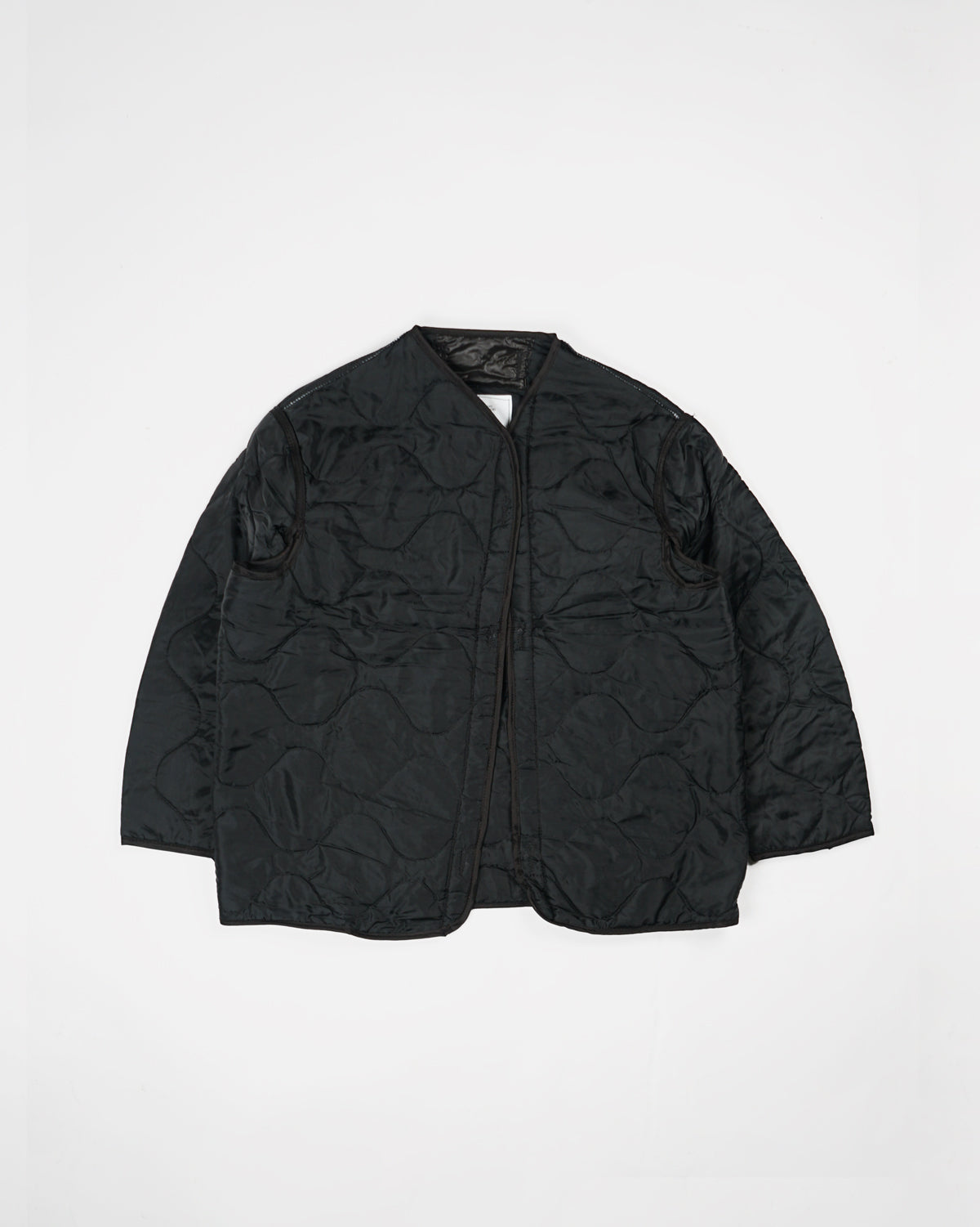 Quilting Lining Jacket Black