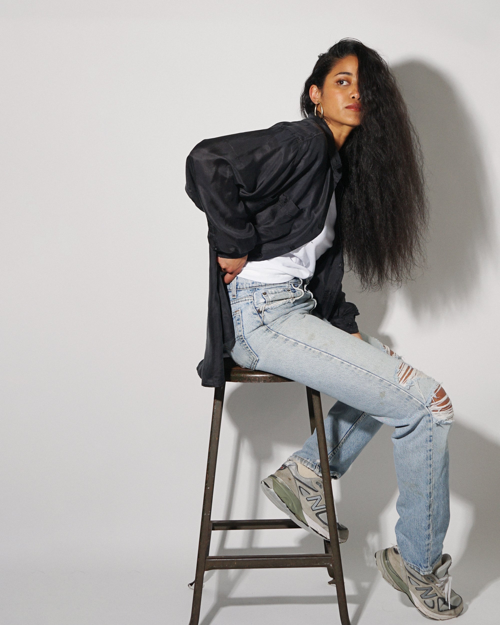 Silk Shirts Long Sleeve Basic