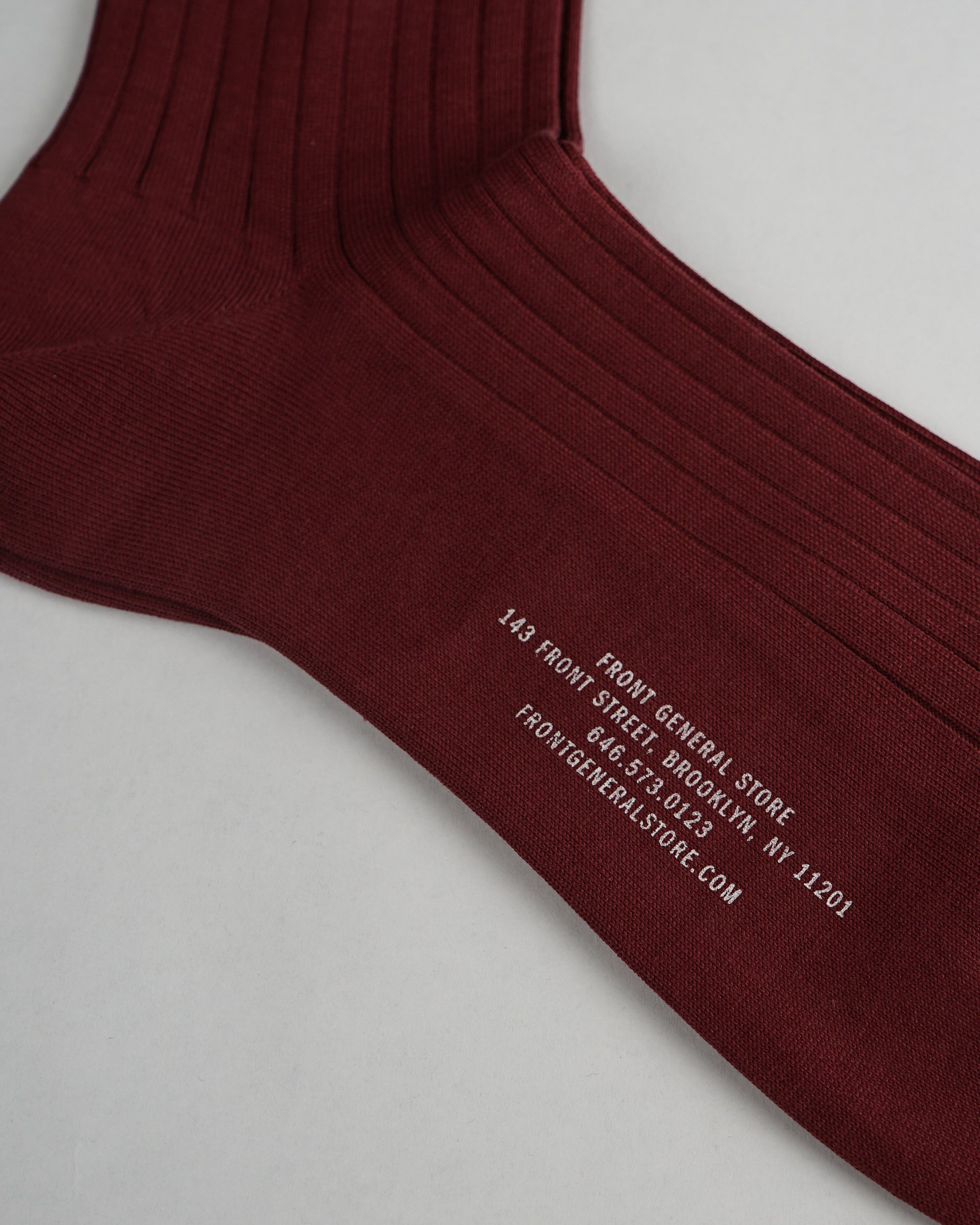 FGS Originals - Dress Socks / Burgundy
