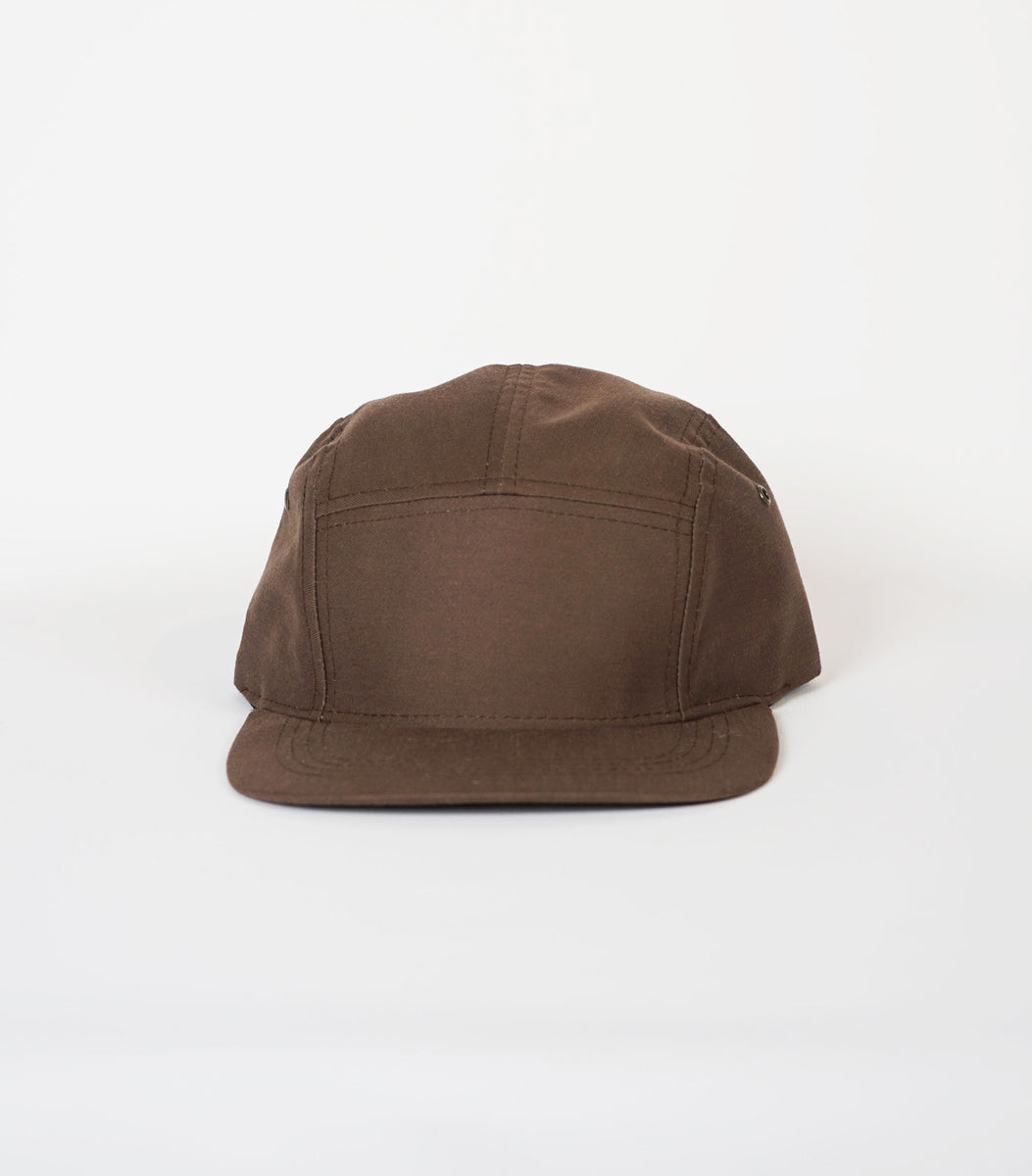 5-Panel Cap Made in USA Brown – Front General Store