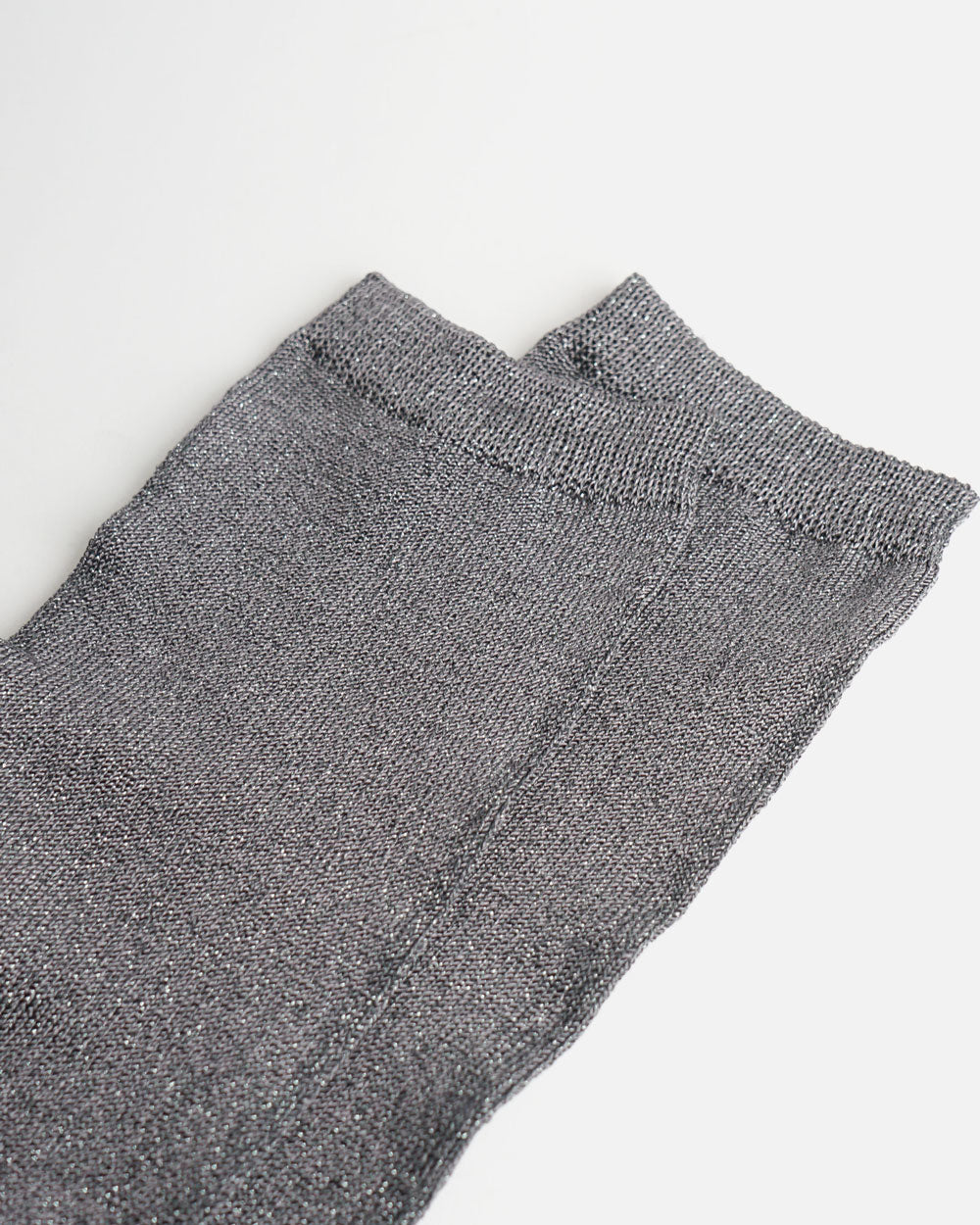 FGS Originals - Glitter Socks / Gray x Silver