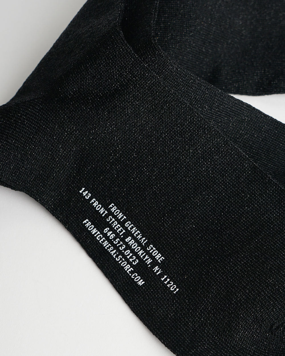 FGS Originals - Glitter Socks / Black x Silver