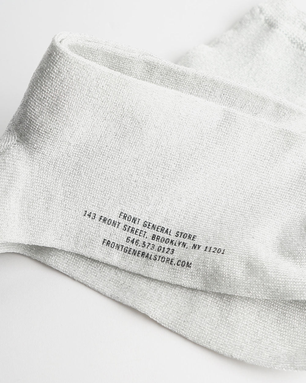 FGS Originals - Glitter Socks / White x Silver