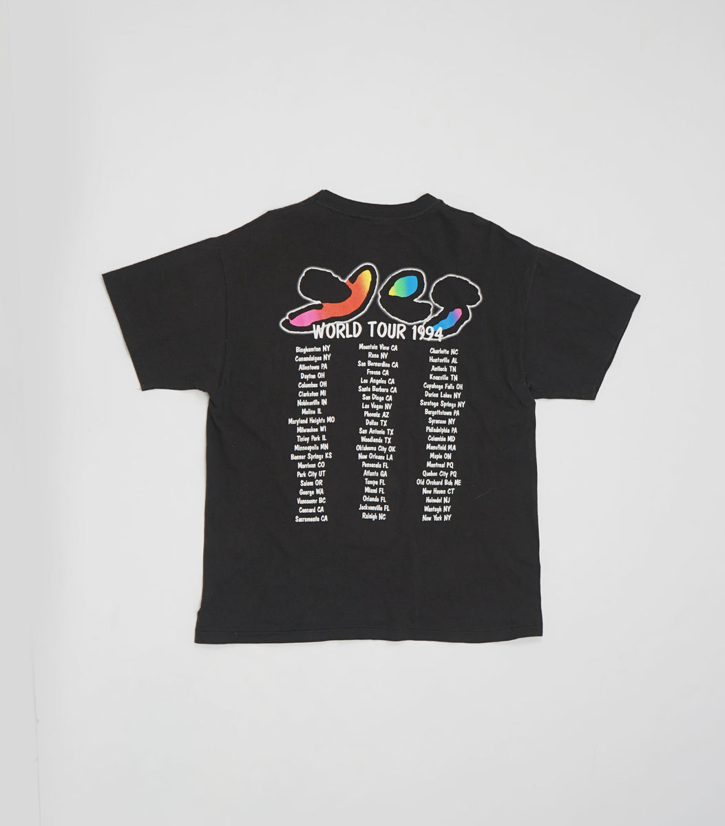 1994 Peter Max Talk Yes World Tour Tee