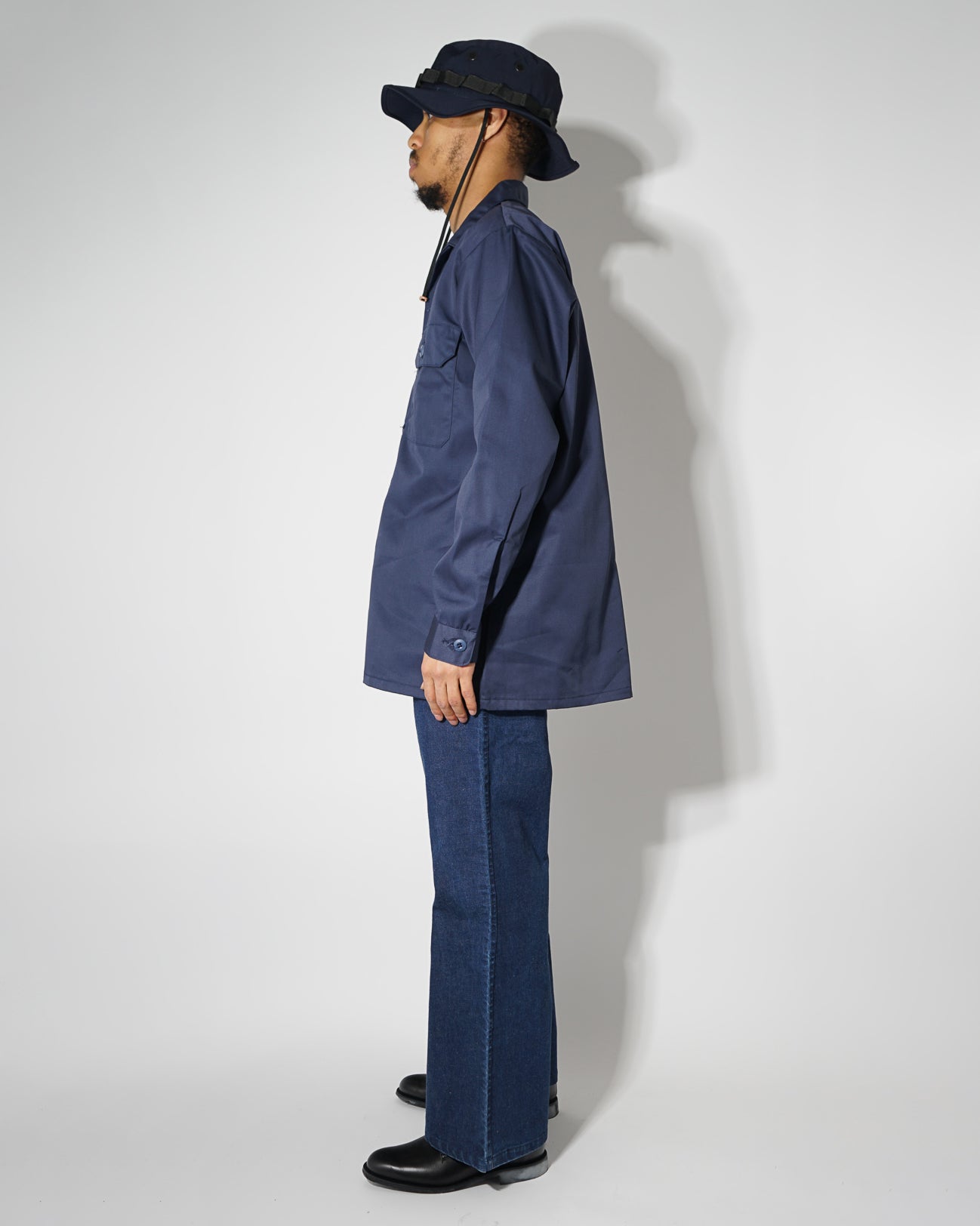 Blue Utility Shirts