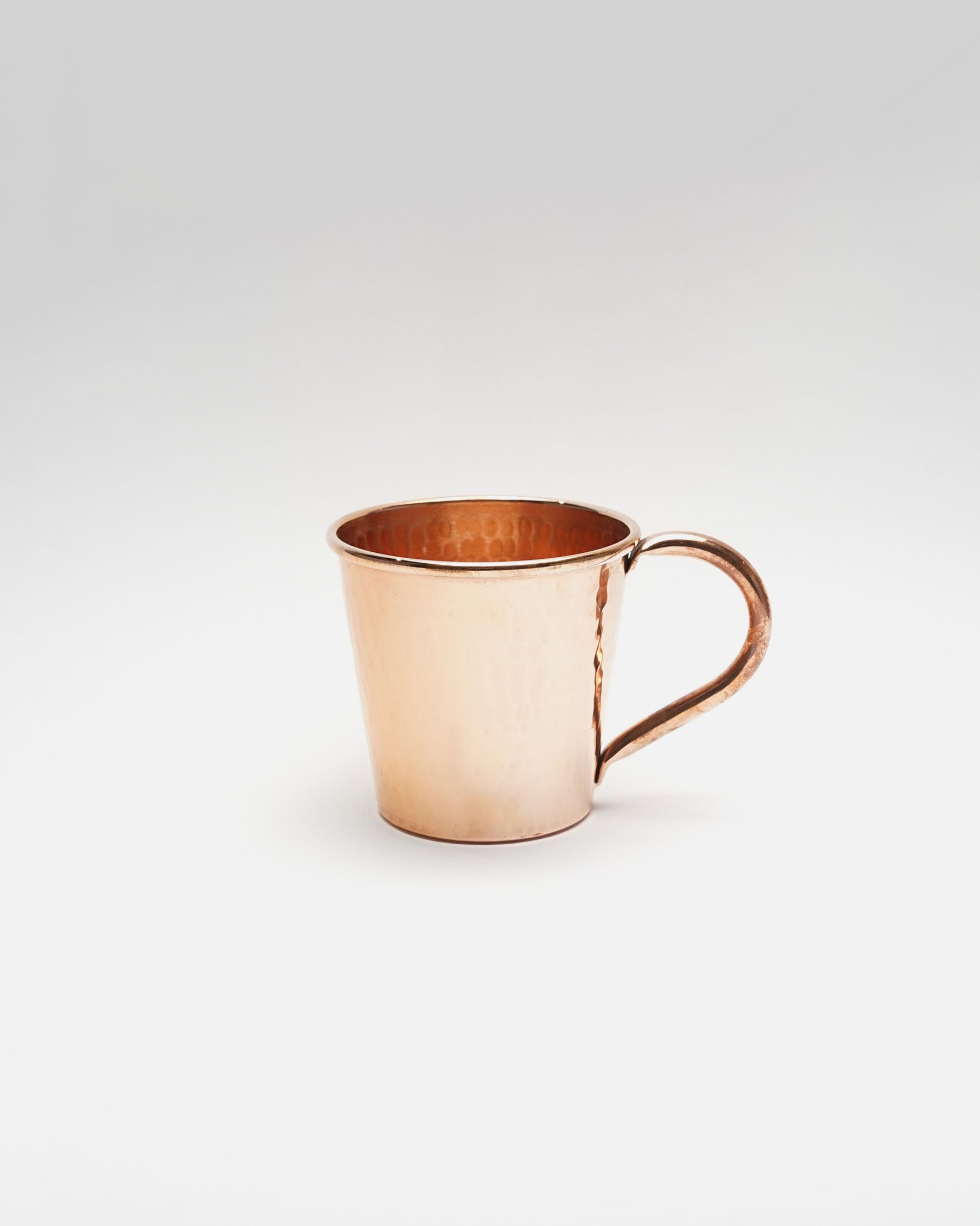 Copper tea cup