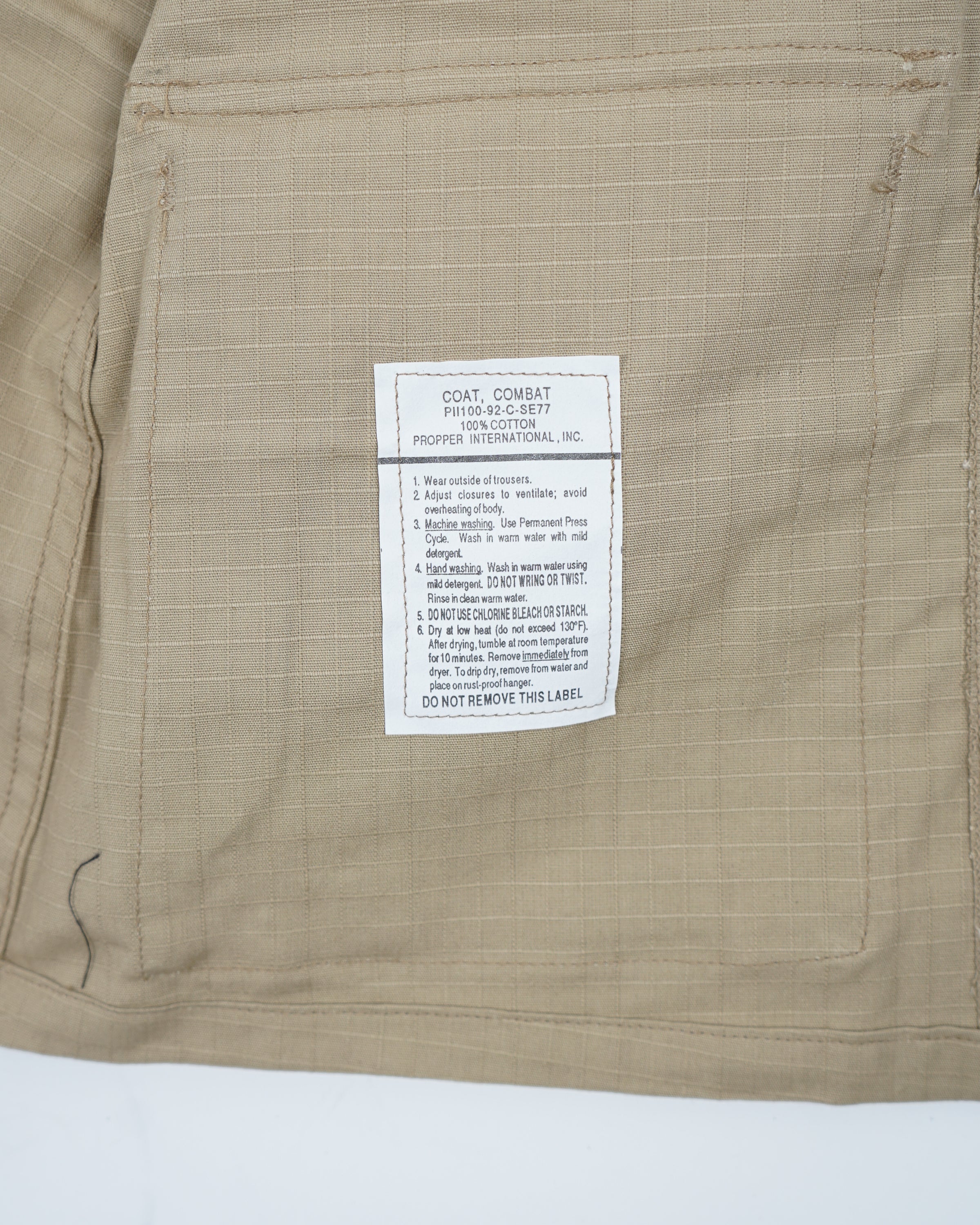 BDU Jacket Beige