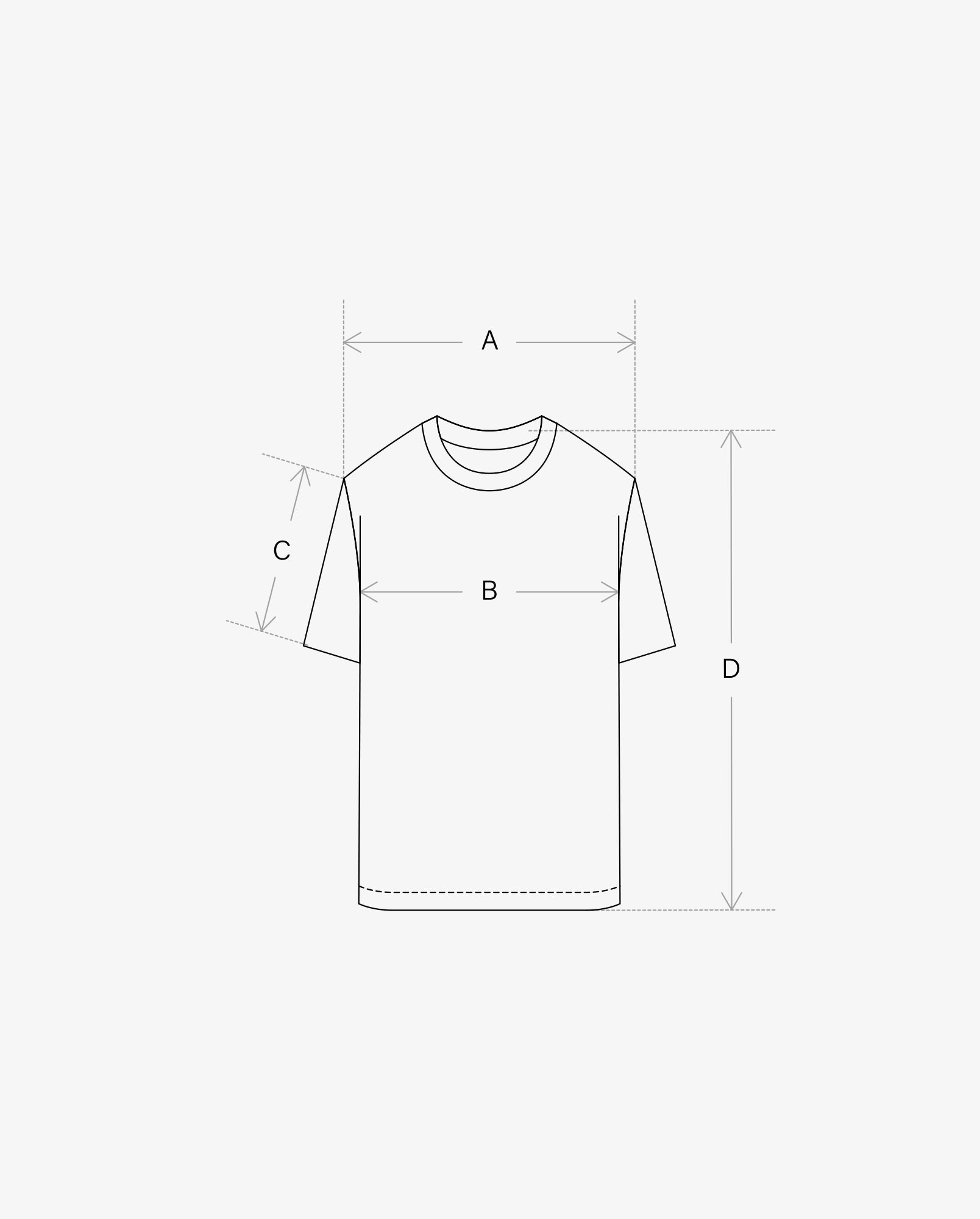Heavy-weight T-shirt / Black