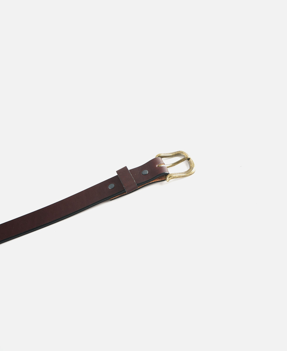 Tory Leather Plain Strap Belt 2145 Black | COUNTER
