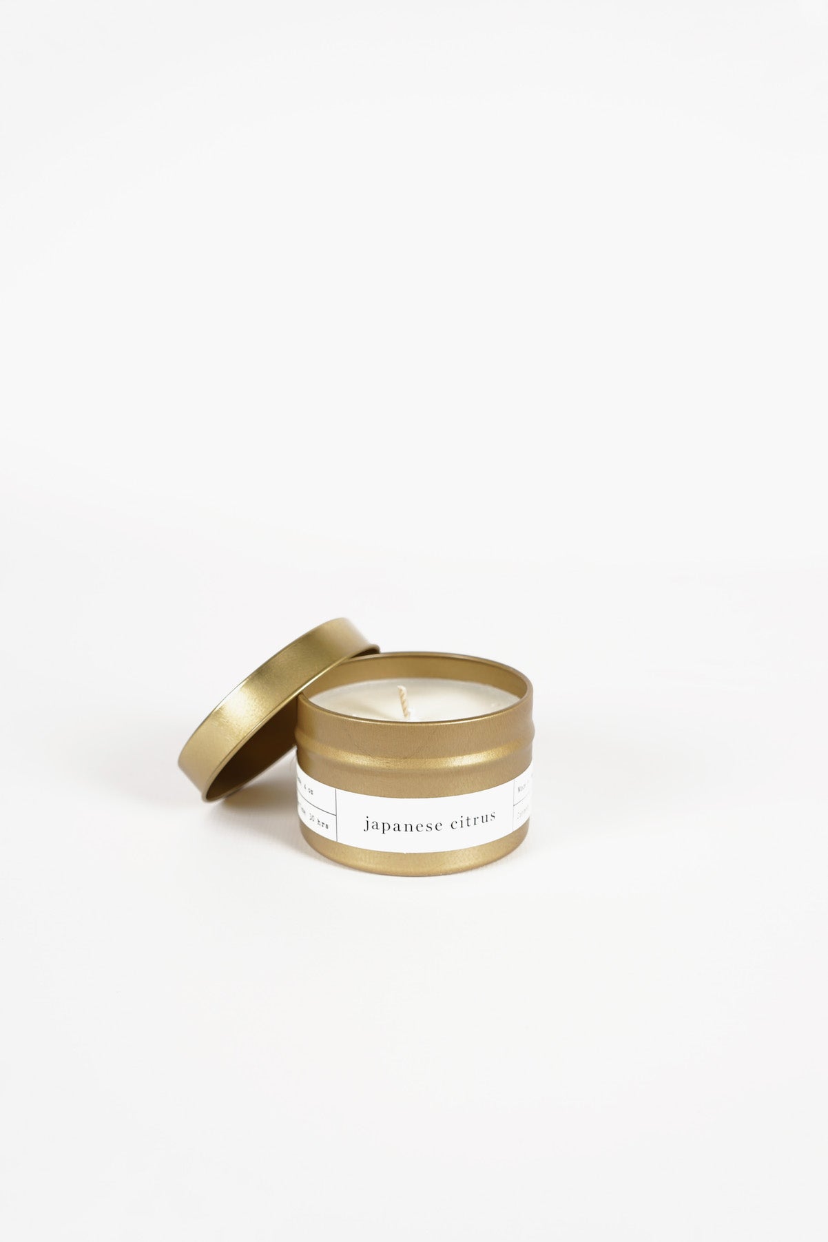 Gold Travel Candle