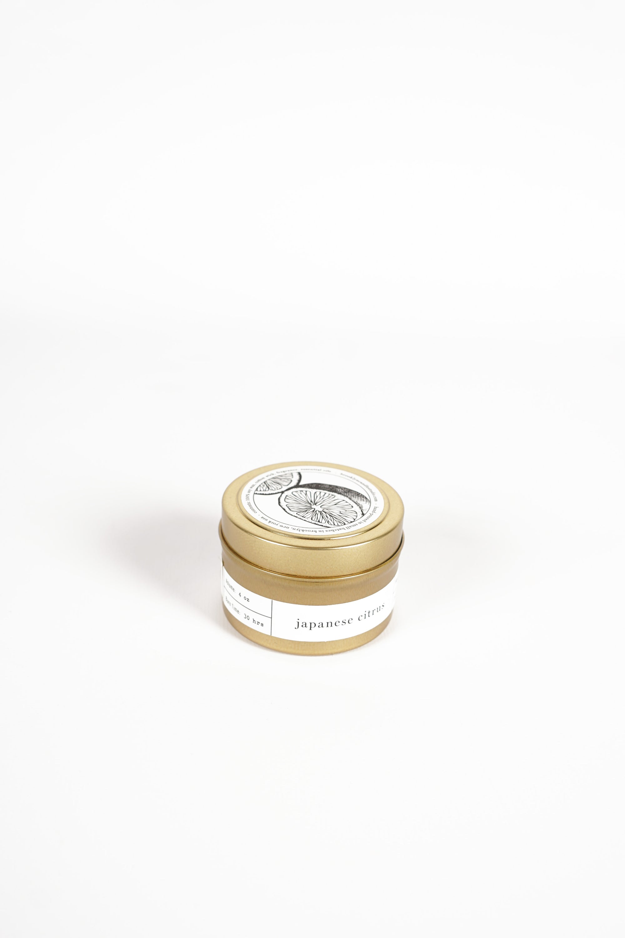 Gold Travel Candle
