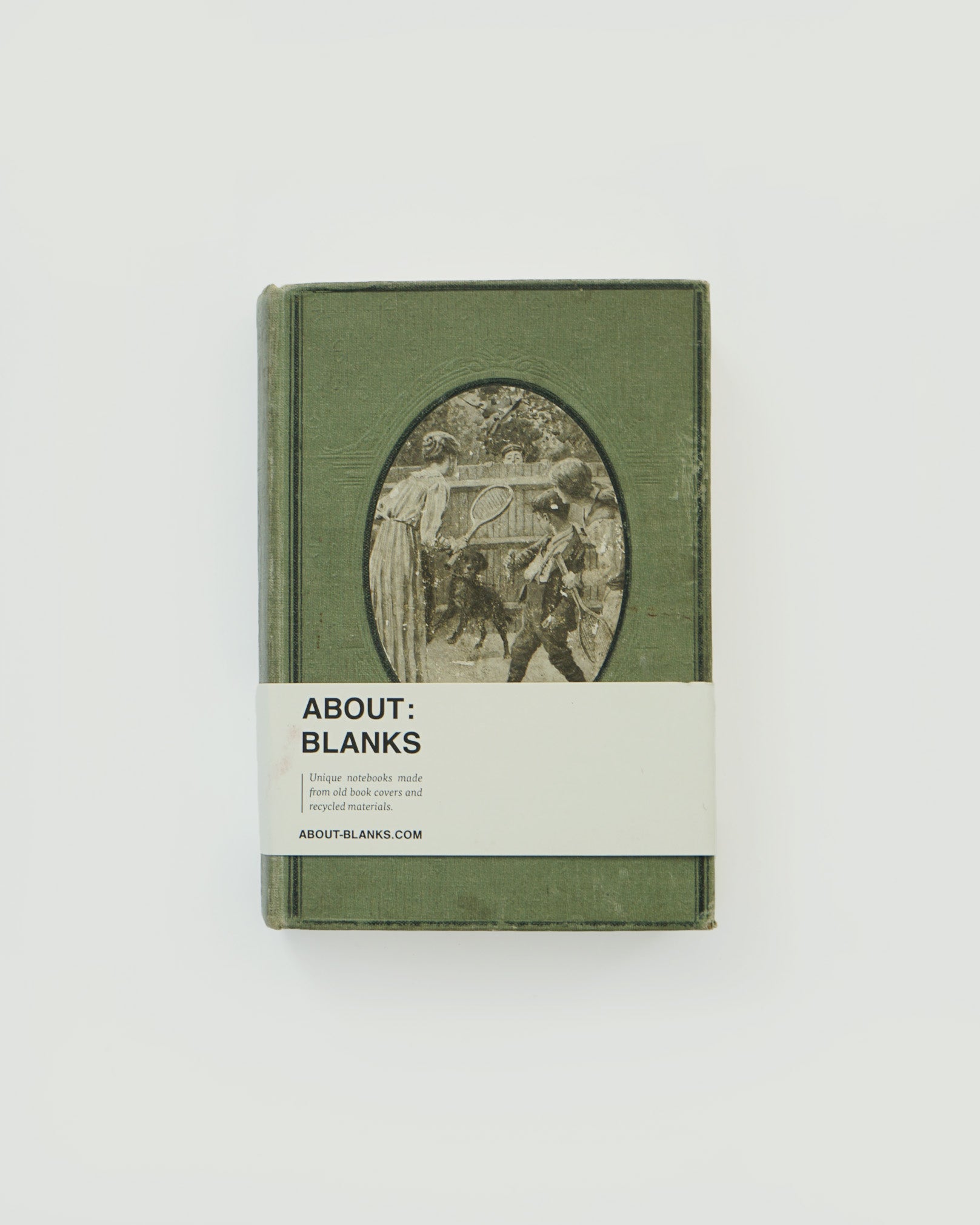 About Blanks Old Book Cover Sketch-Notebook / John of Daunt - Ethel Turner