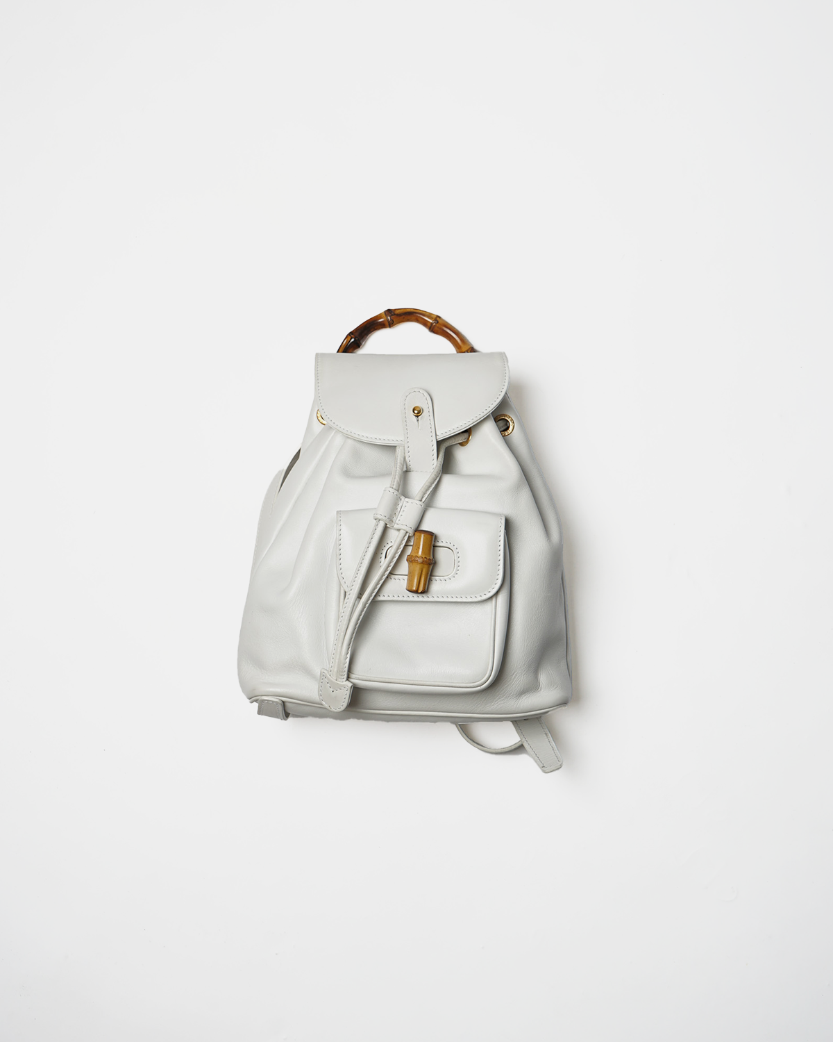 Backpack white leather online