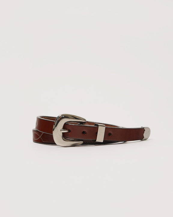 Tory - FGS Simple Western Leather Belt / Light Brown