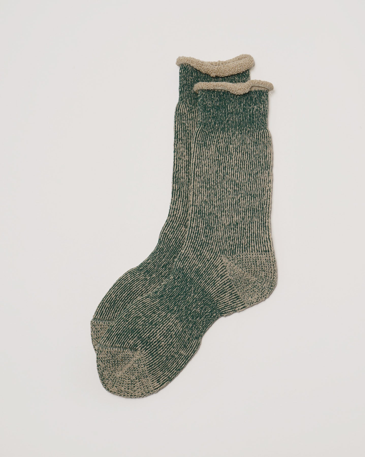 FGS Originals - Hemp Full Pile Half Socks / Green