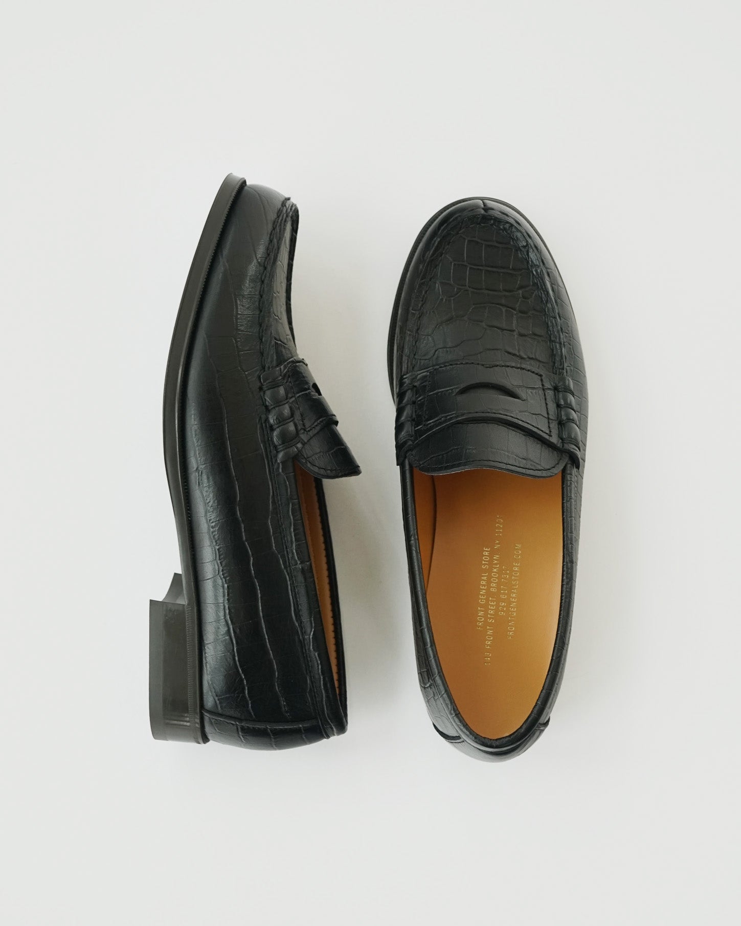 FGS Women's Embossed Leather Loafer