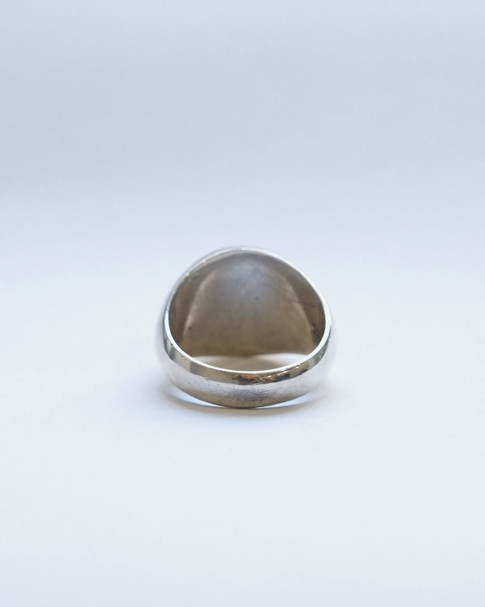 Silver Signet Ring / size: 10