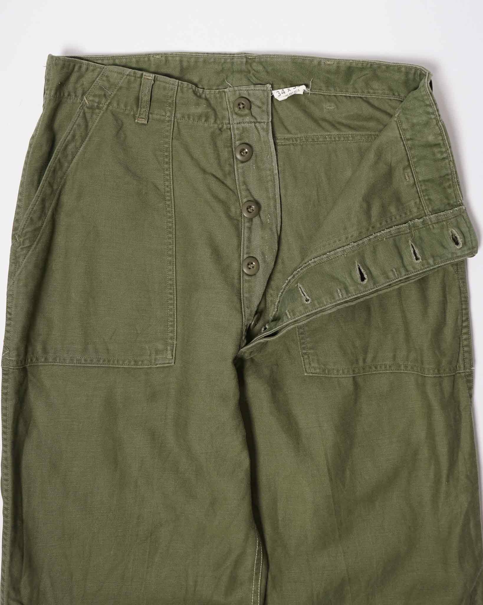 1960's US Military Utility Trousers / Size: 32 – Front General Store 1960's US Military Utility Trousers / Size: 32 – Front General Store