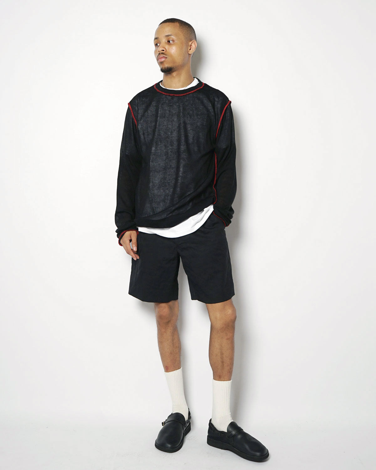 Odo Contrast Stitch L/S – Front General Store