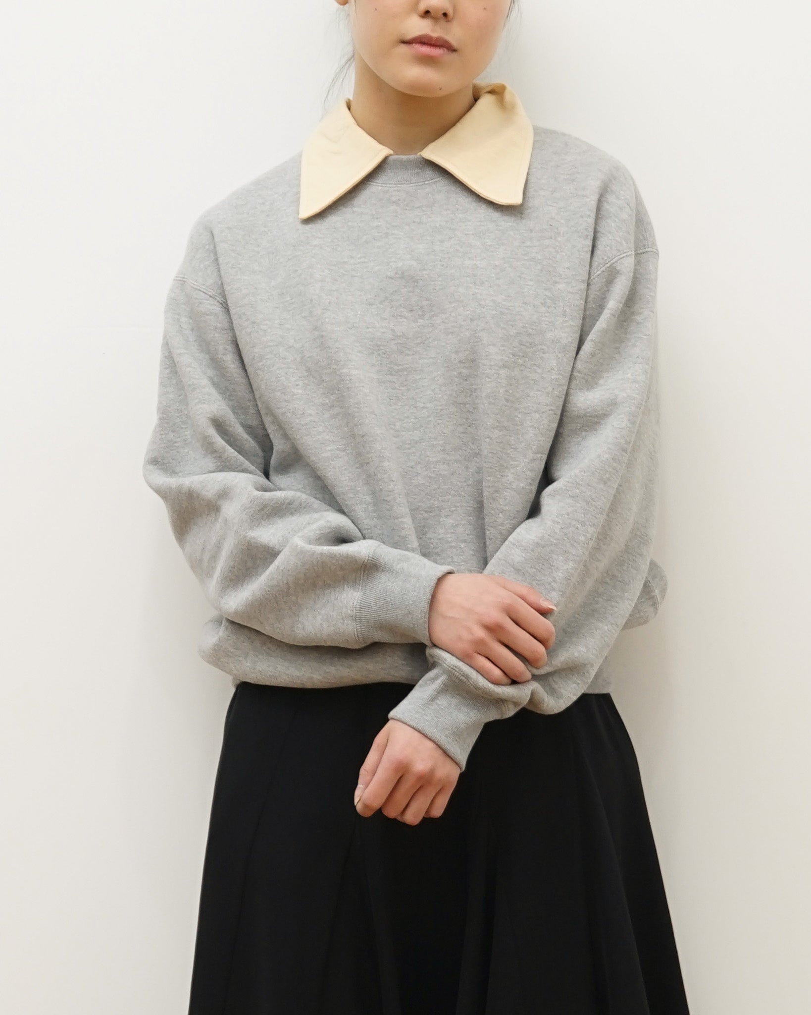 Loopwheel Crewneck Sweatshirt / Gray – Front General Store
