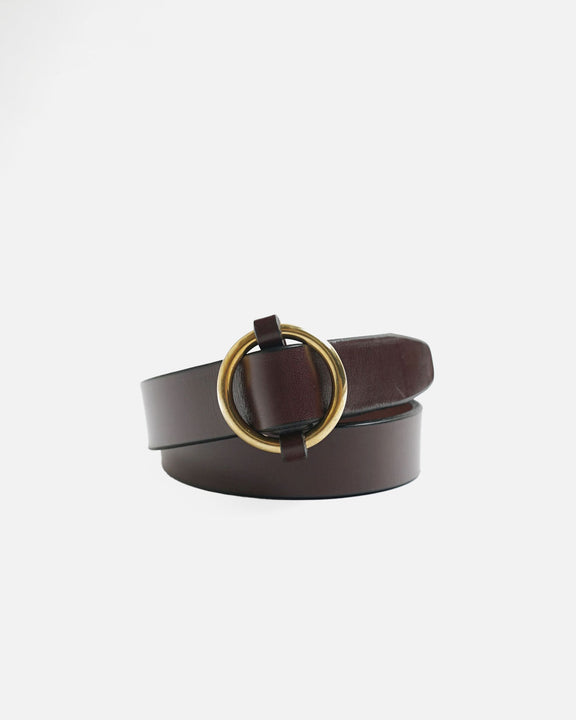 TORY LEATHER Nickel Hoof pick belt Belt Leather BLK Plain