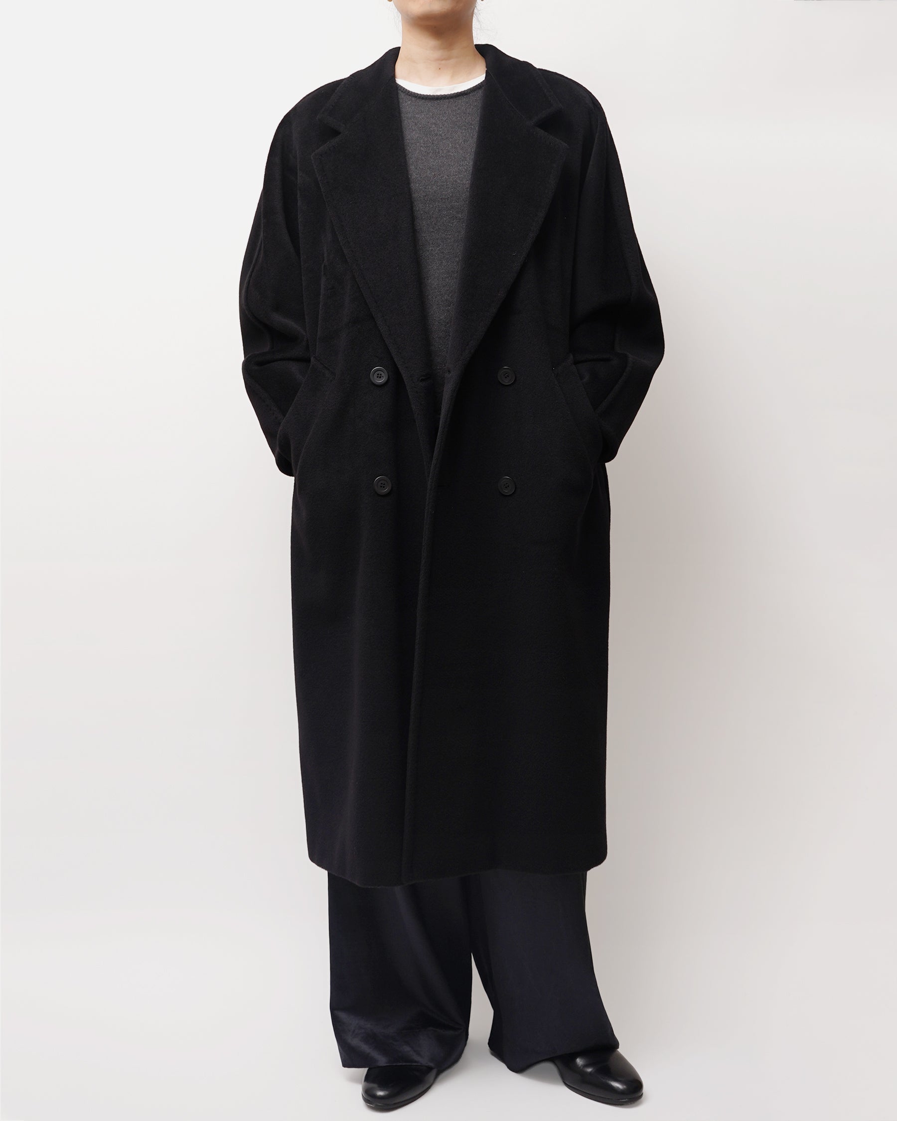 Vintage Sport Max Max Mara Wool Coat Made in Italy – Front General