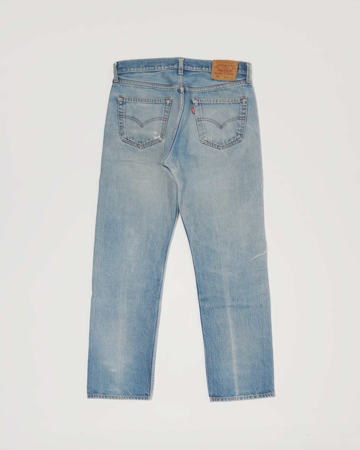 501 Distressed Denim Pants / size: 34