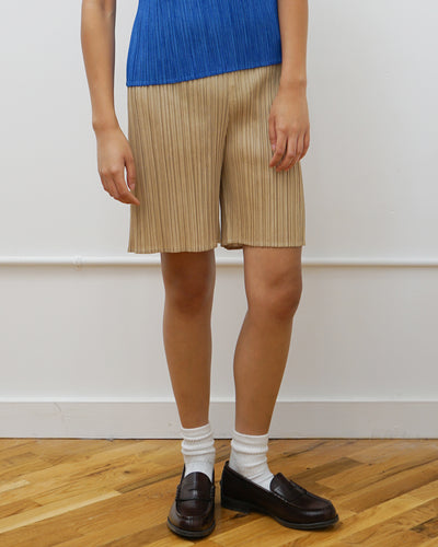 Pleated Shorts