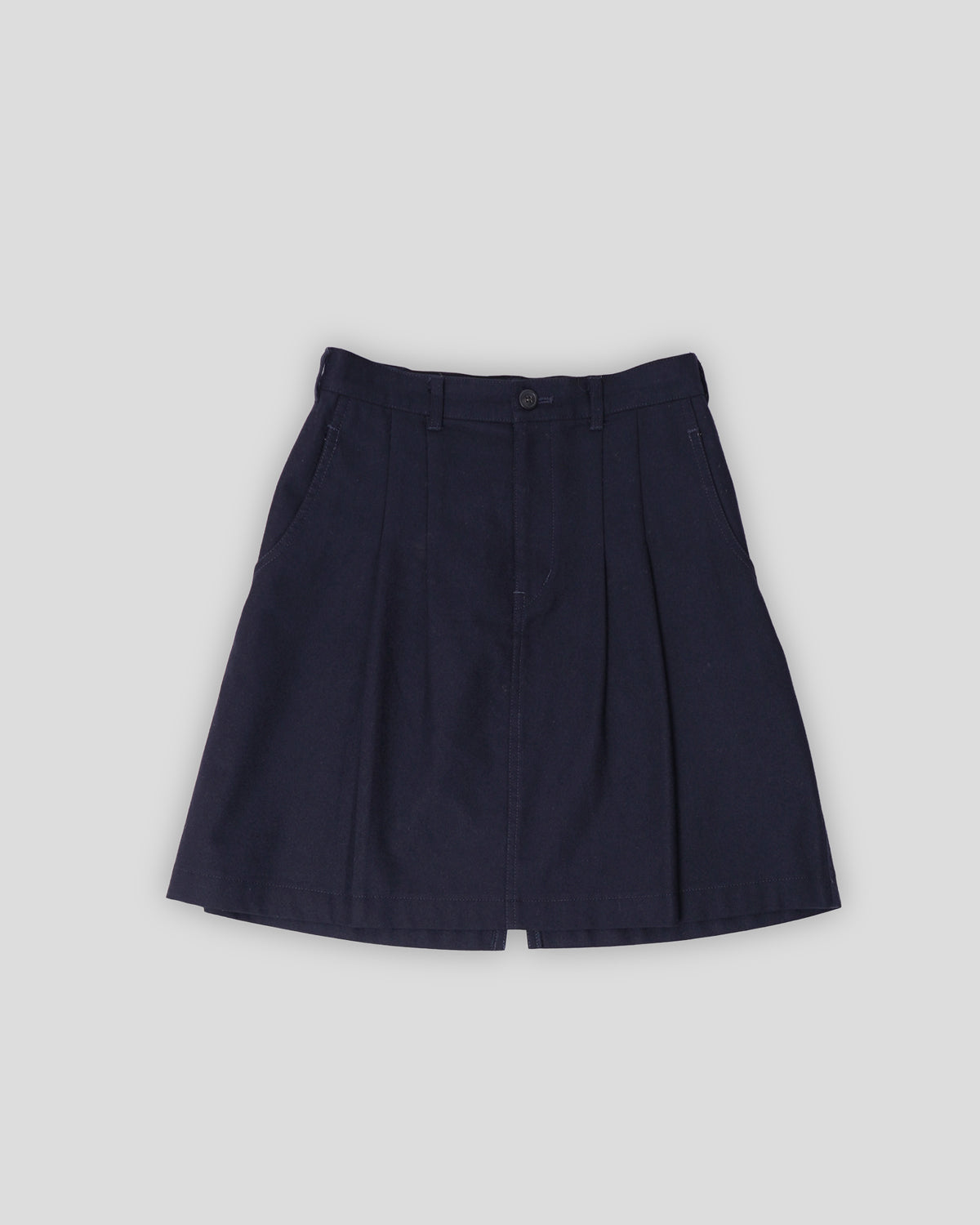 Junya Watanabe Cinch Back Wool Mini Skirt W:28