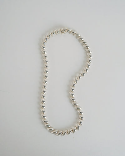 Silver Rope Necklace