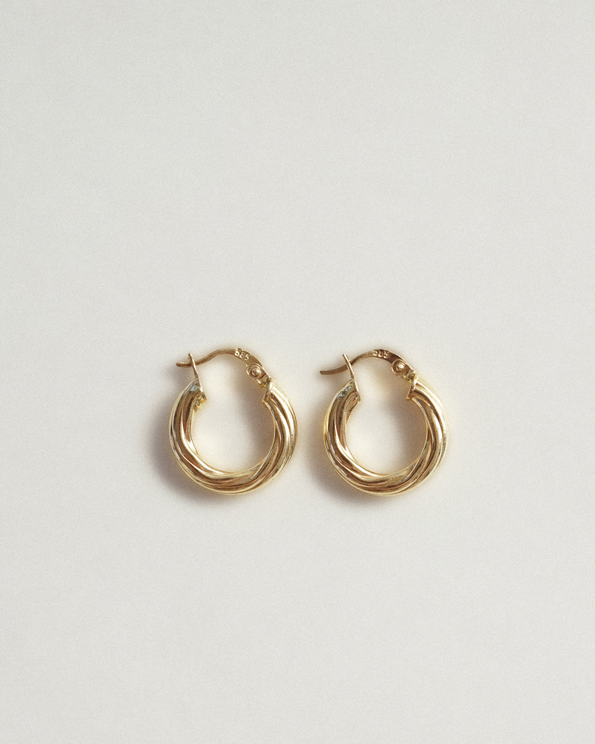 14k Gold Hoop Earrings