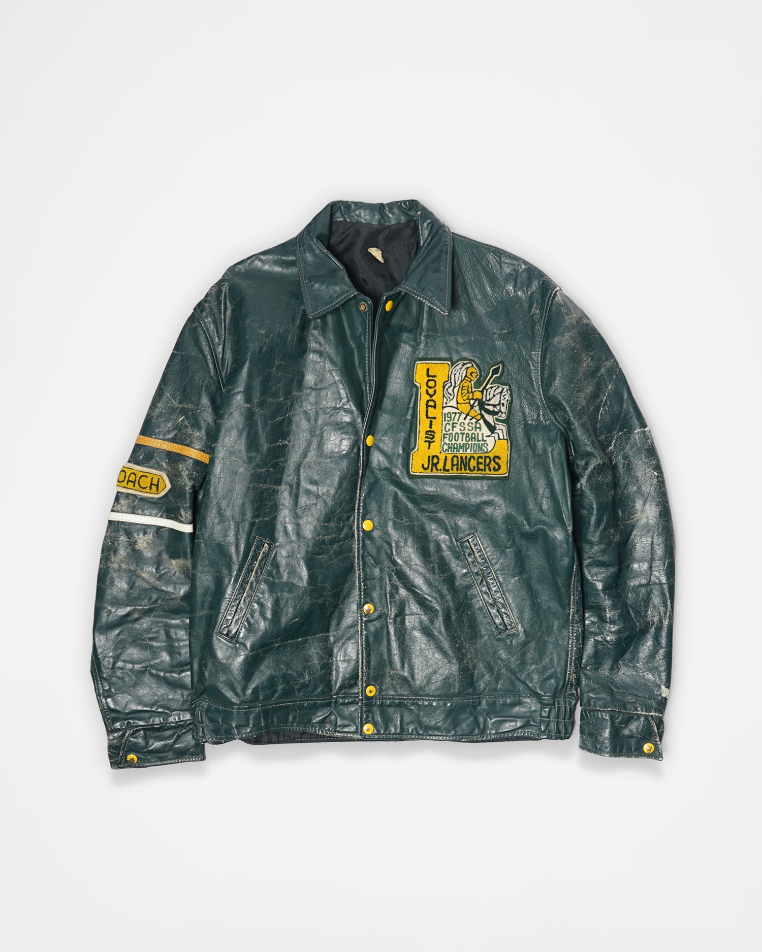 60's Leather Varsity Jacket – Front General Store
