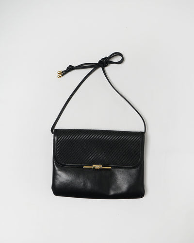  Leather Clutch Bag w/ Shoulder Strap