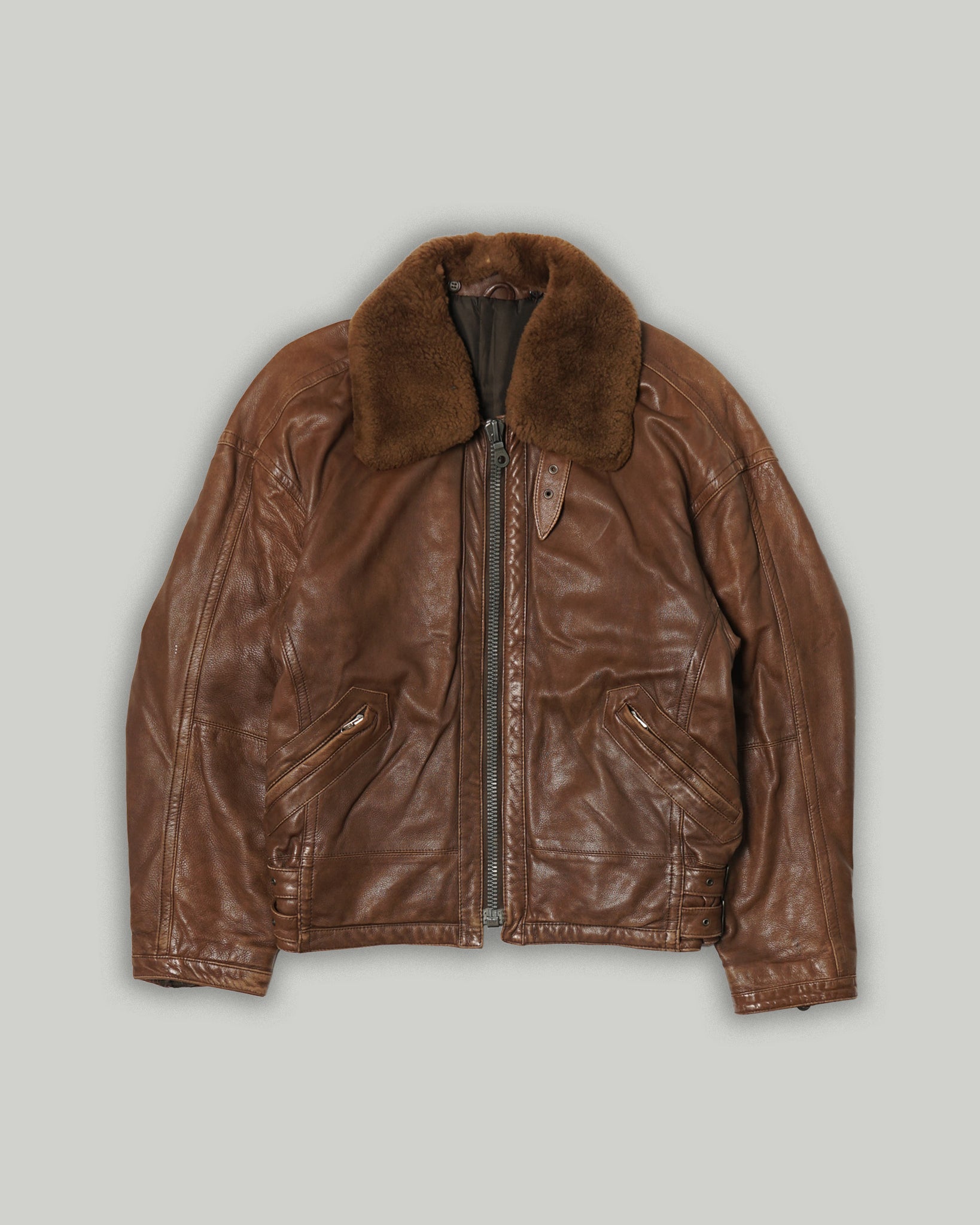 Leather Flight Jacket