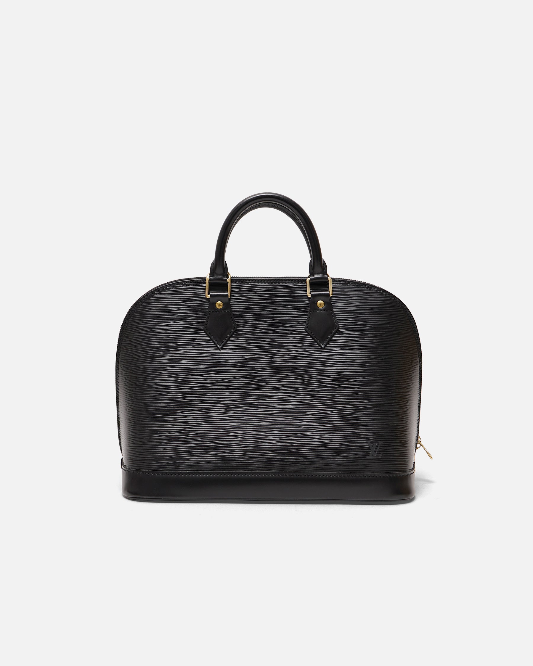 Louis Vuitton Epi Alma PM Handbag w/ Lock Made in France – Front