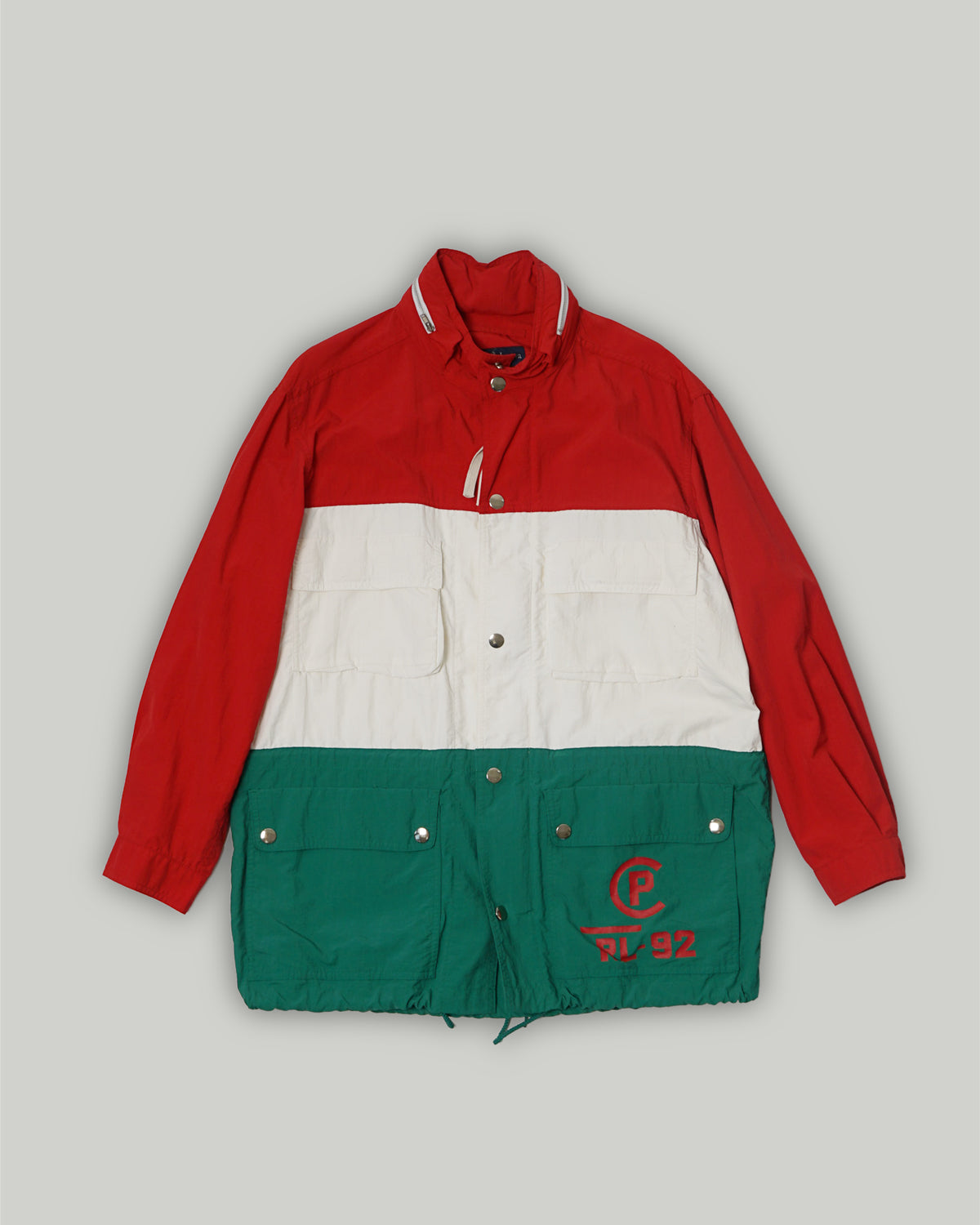 RL-92 Nylon Zip-up Jacket