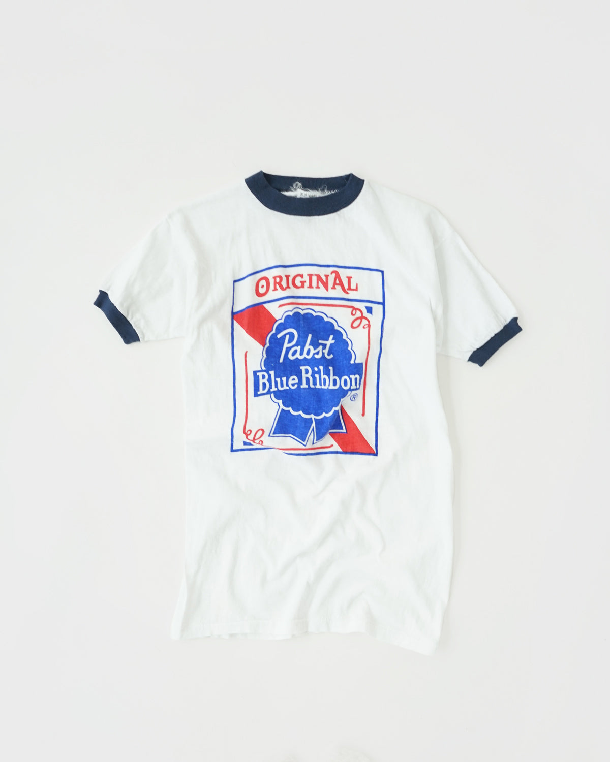 Blue Ribbon Cotton Ringer Tee
