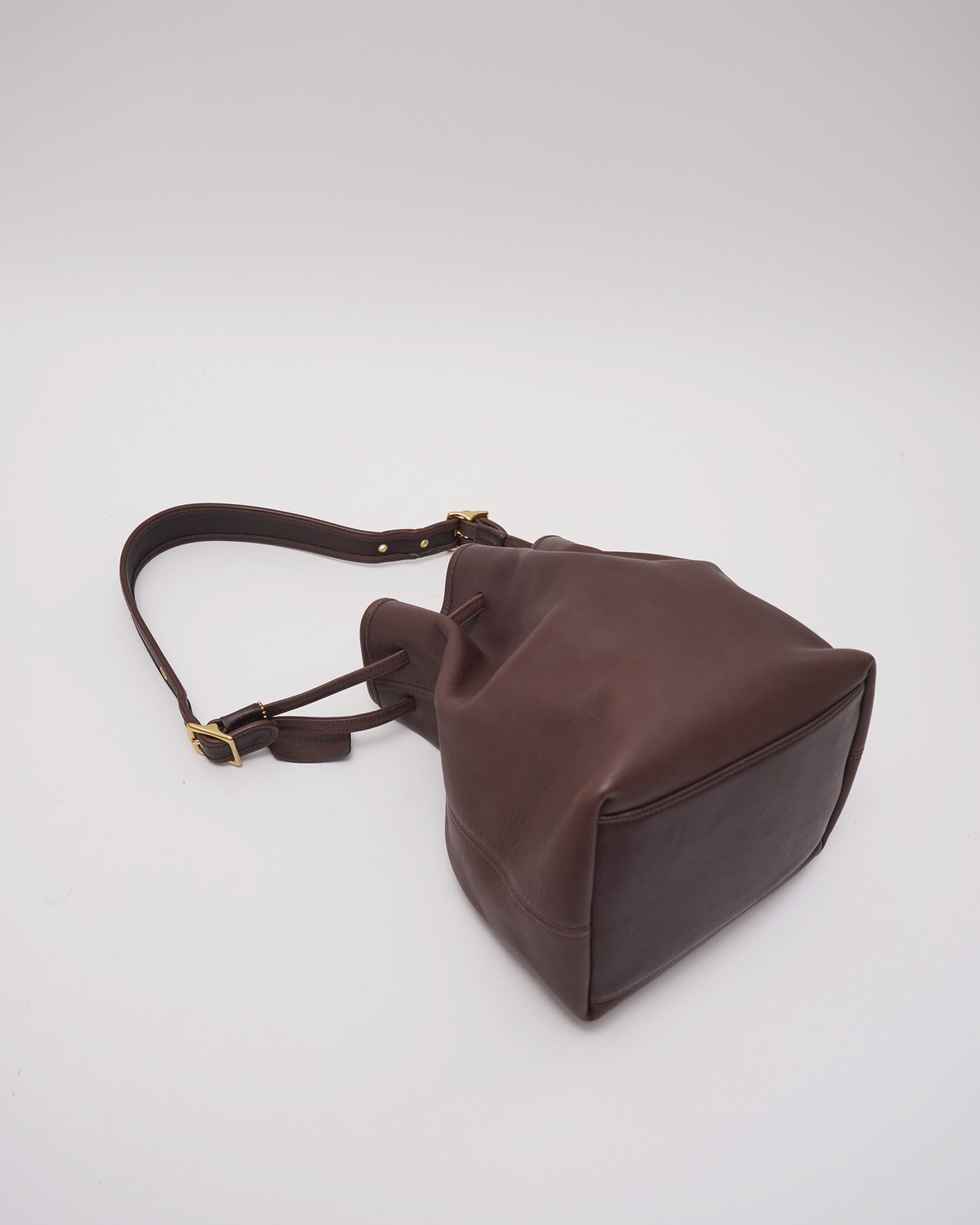 Brown Leather Pouch Bag – Front General Store