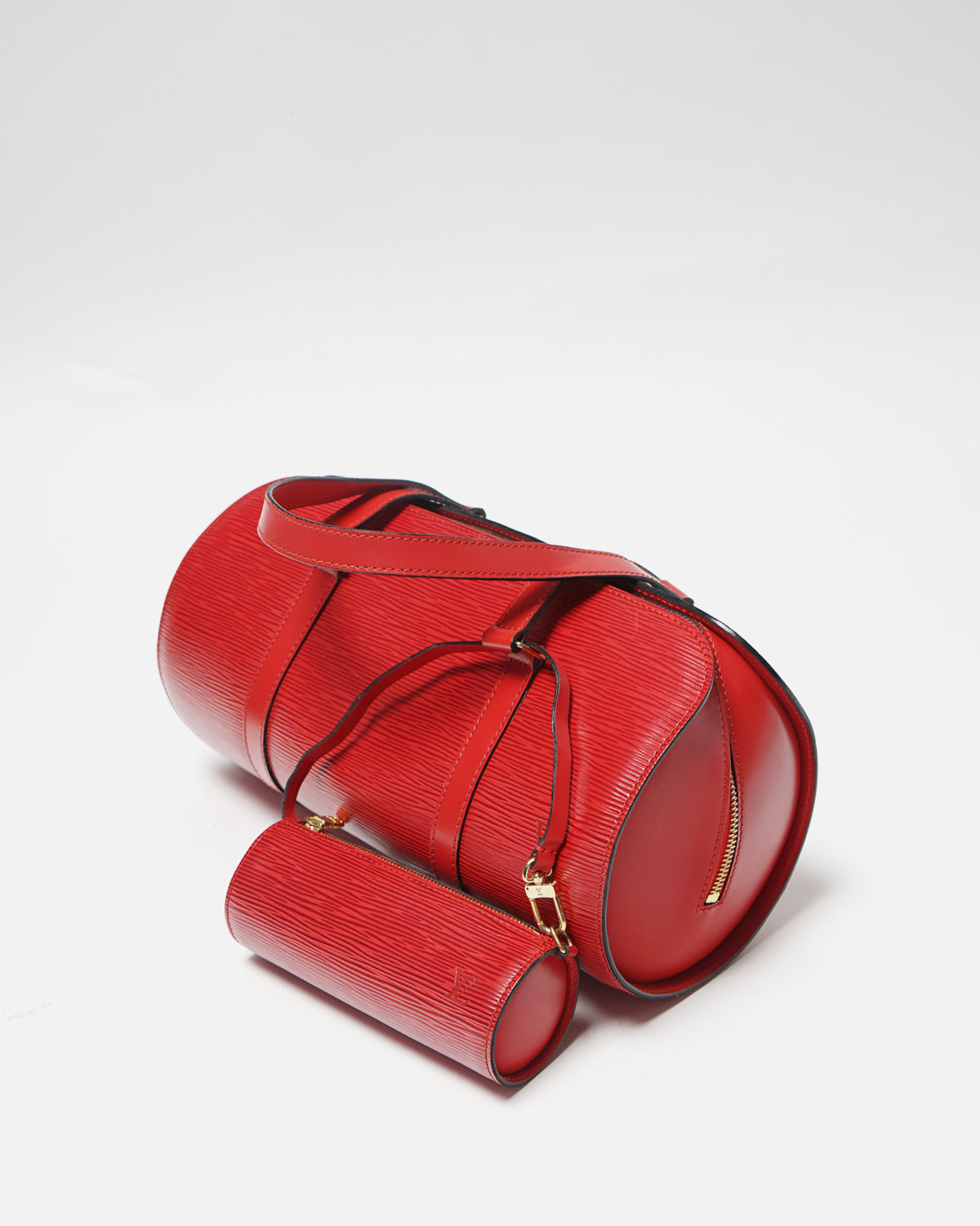 Red Epi Soufflot Bag w/ Mini Pouch