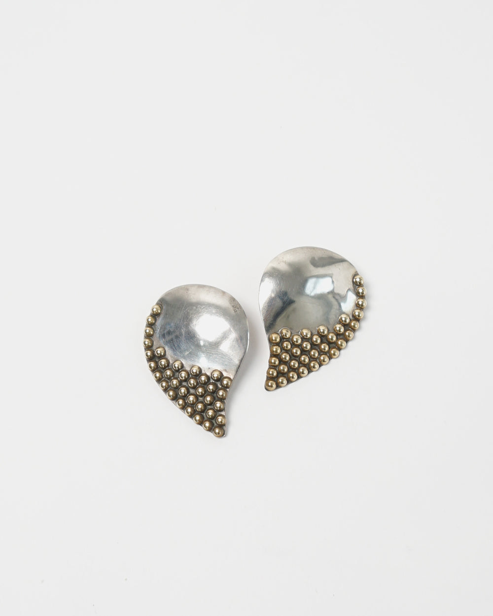 Silver x Brass Earrings