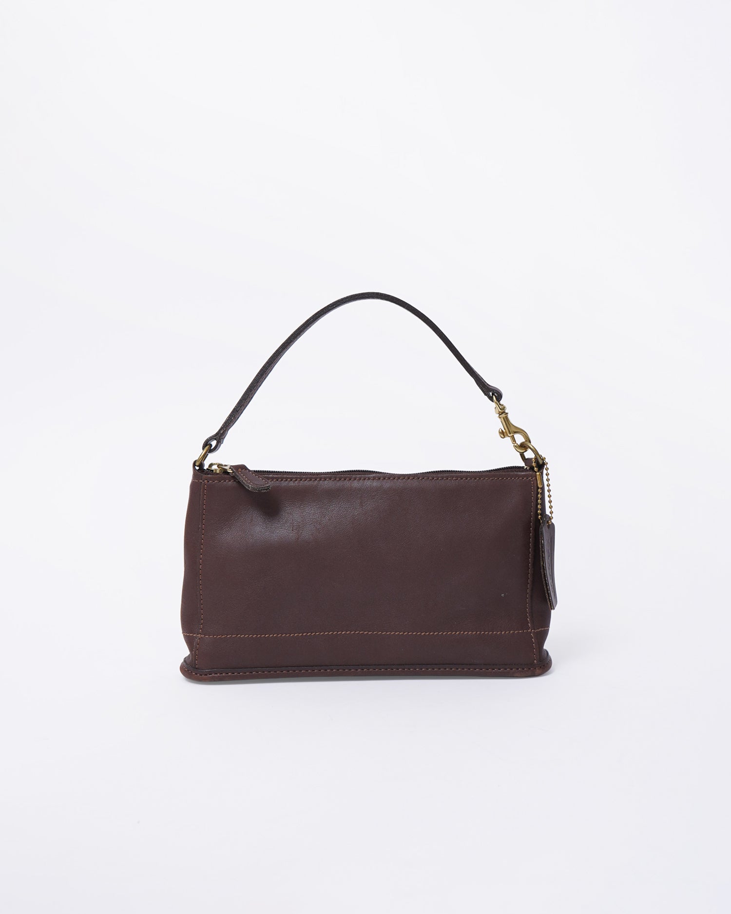 Brown Leather One Shoulder Bag – Front General Store
