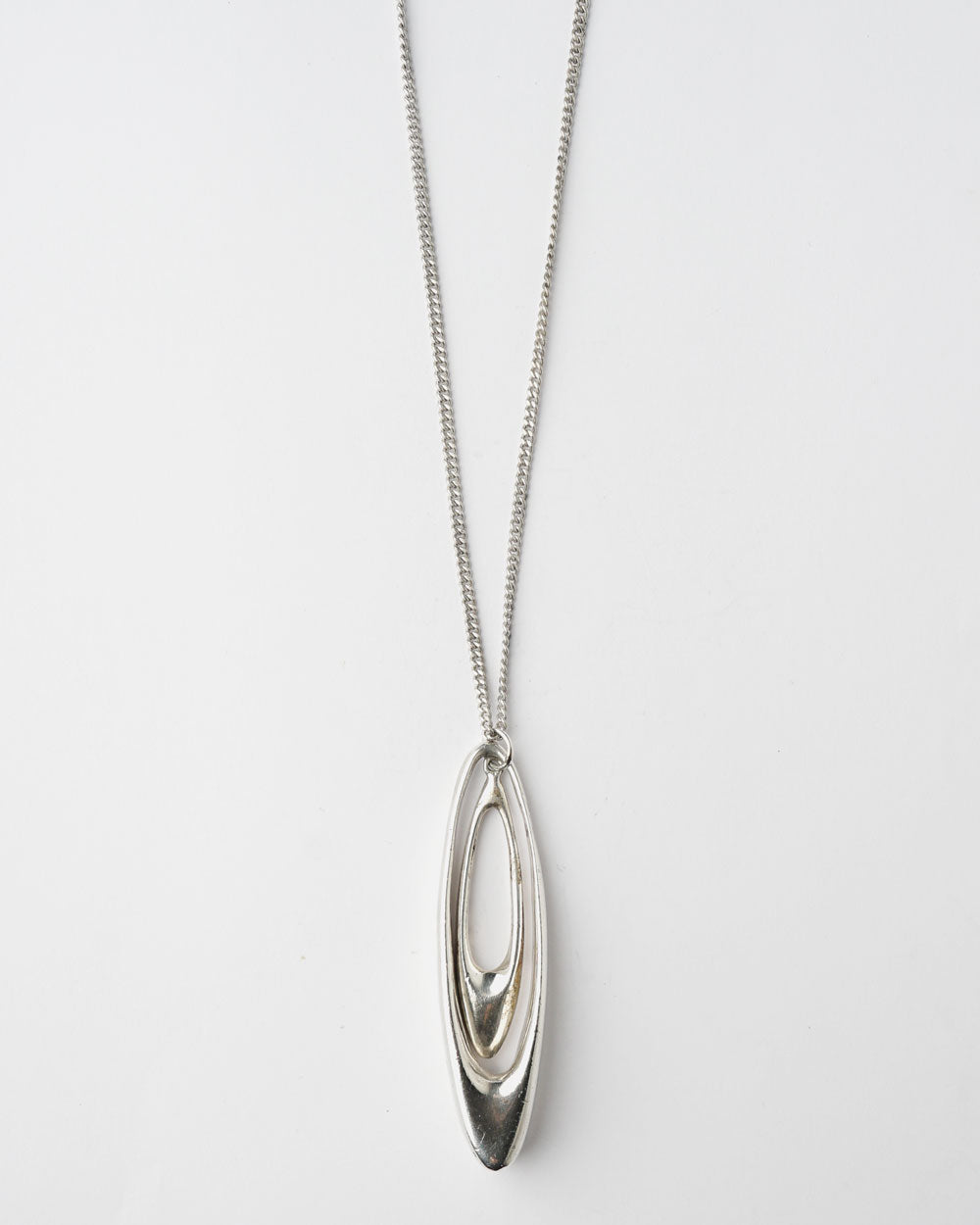 Silver Necklace w/ Charm